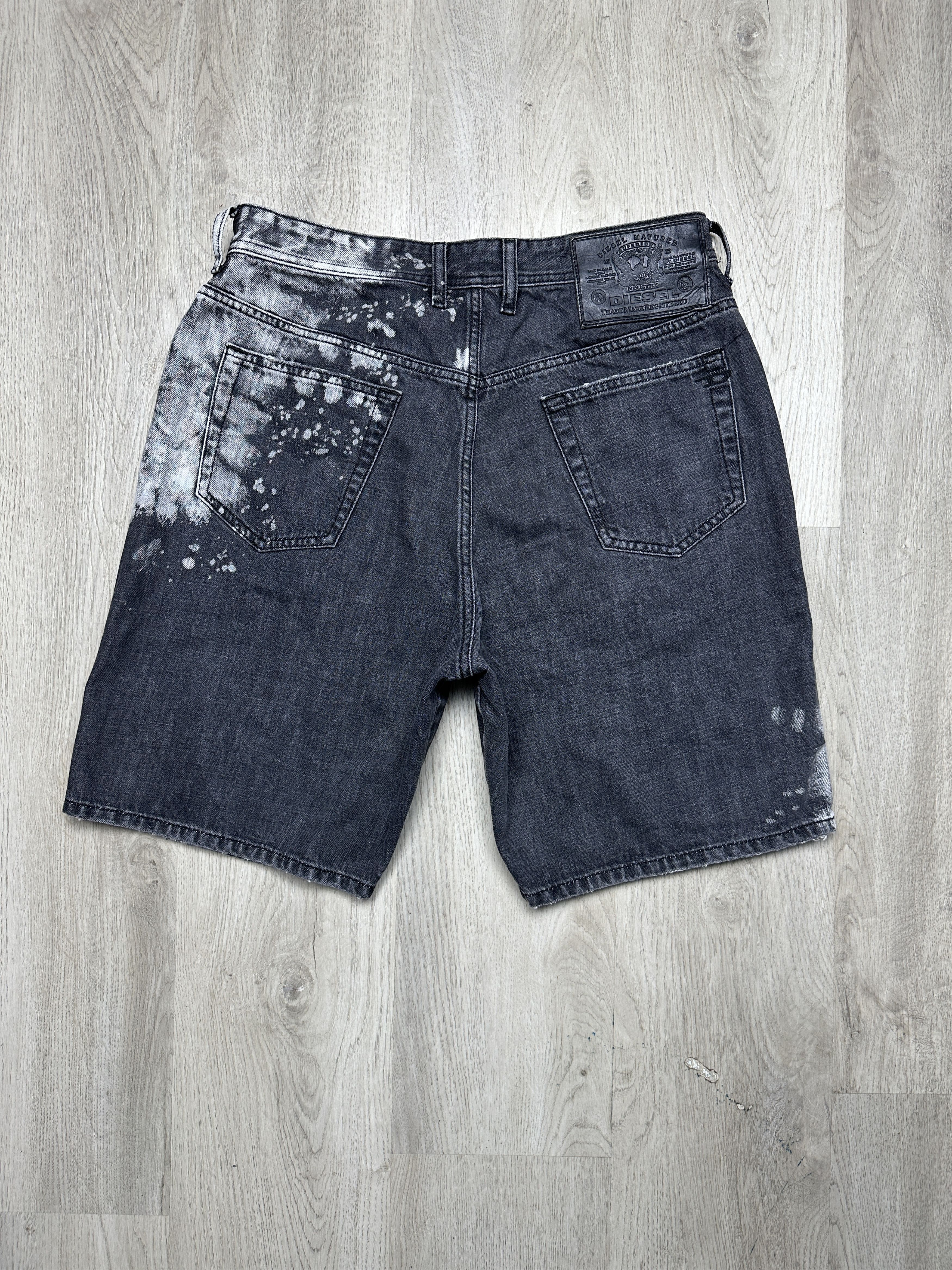 Diesel Diesel D-Willoh-X-SP Mens Denim Shorts Size US 28 / EU 44 - 9 Thumbnail