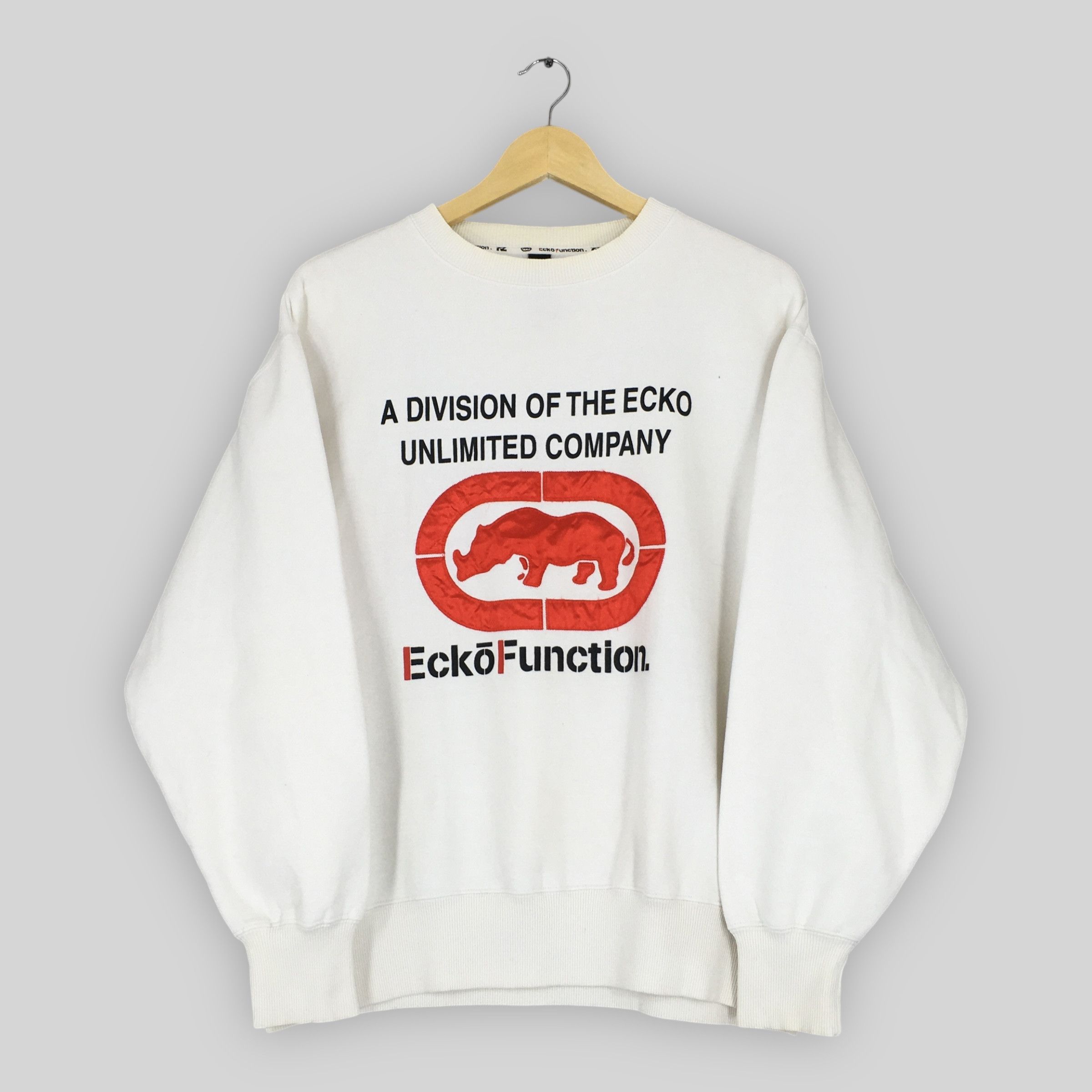 Ecko Unltd. × Rugby Ralph Lauren Vintage Ecko Function Unlimited Sweatshirt Medium Size US M / EU 48-50 / 2 - 1 Thumbnail