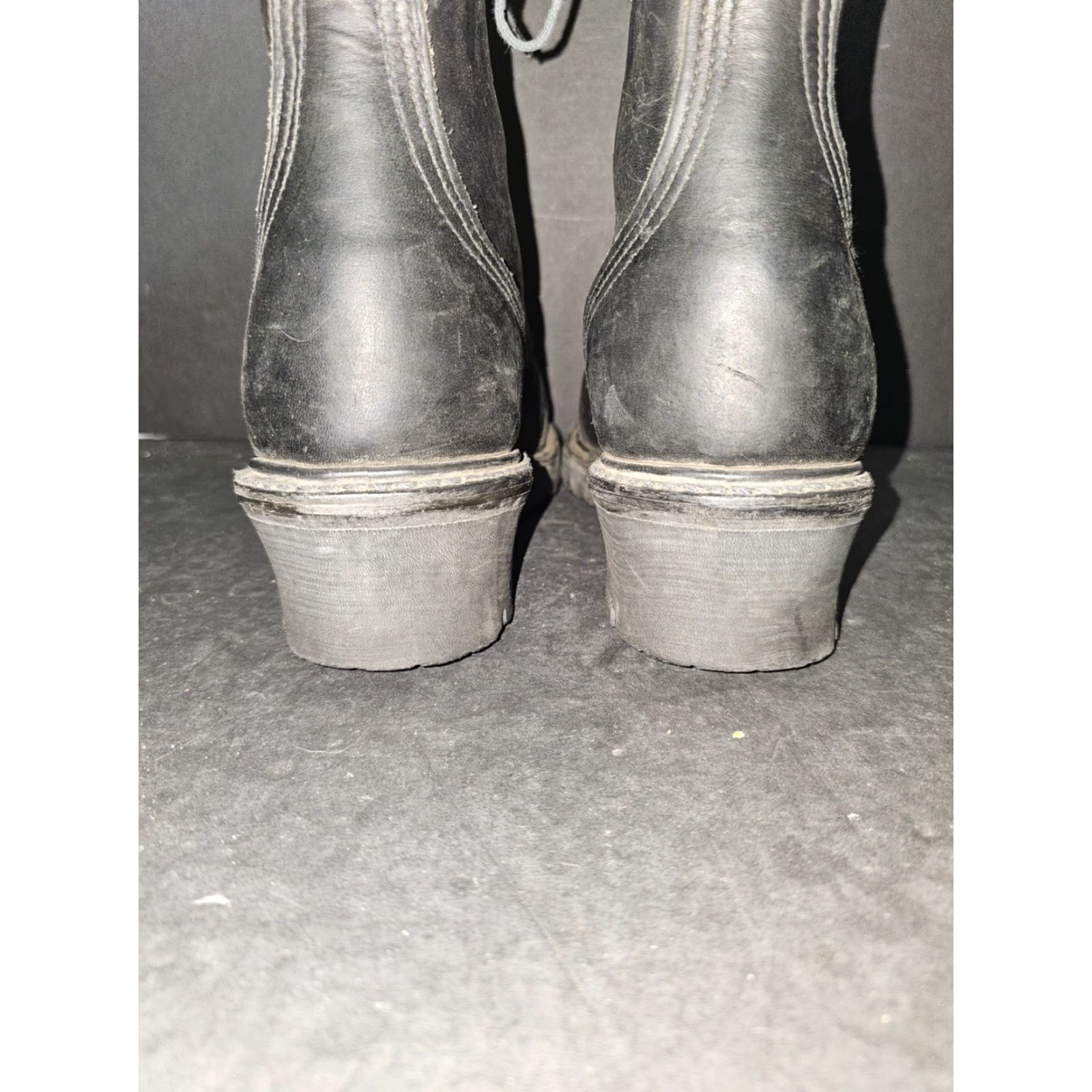 Vintage Total Fire Group Wildland Fire NFPA Rated Leather Boots Model 3060 Mens Sz 6.5 W Black Size US 7 / EU 40 - 6 Thumbnail