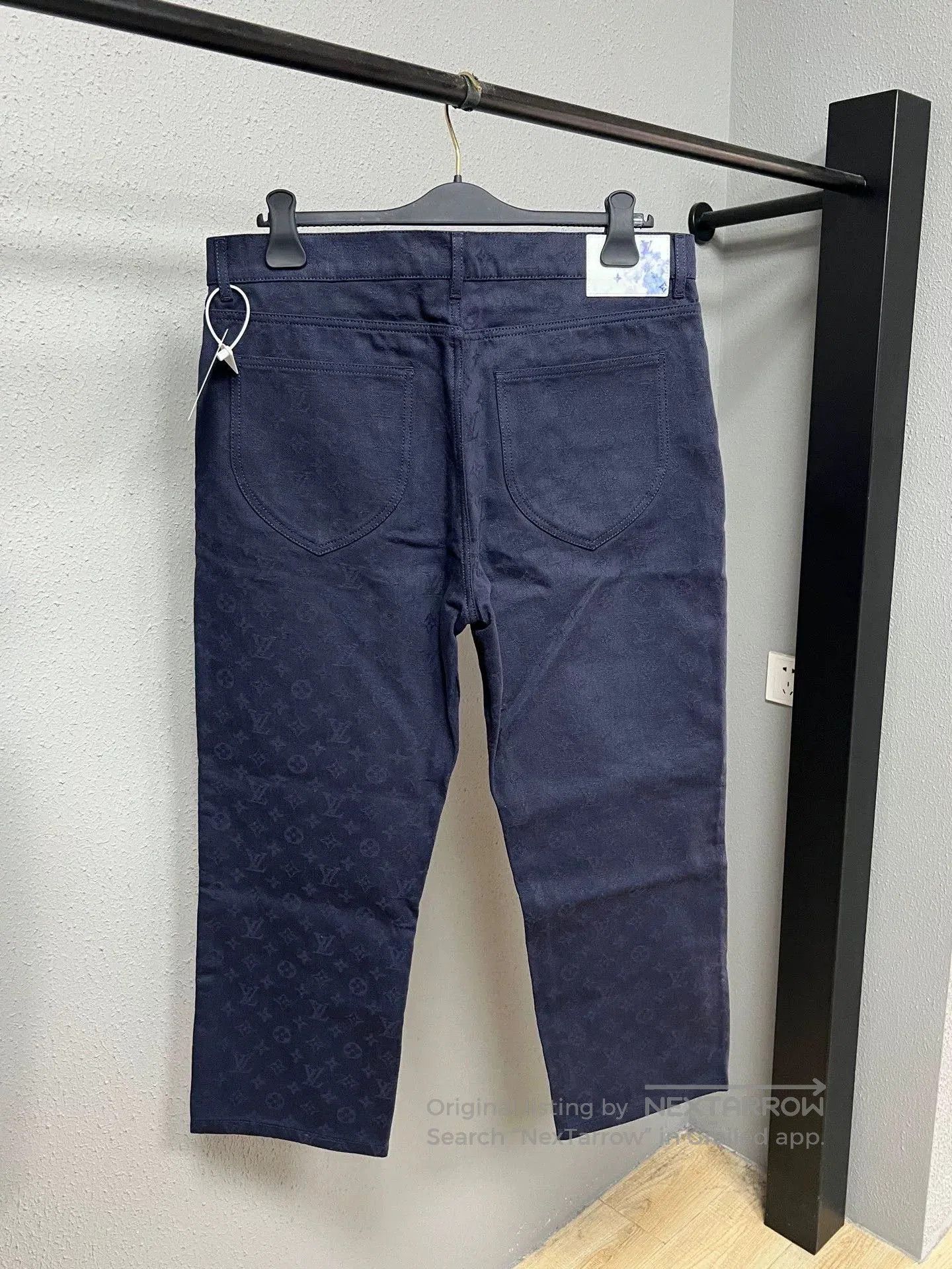 Louis Vuitton louis vuitton monogram dark denim pants. Size US 36 / EU 52 - 2 Thumbnail