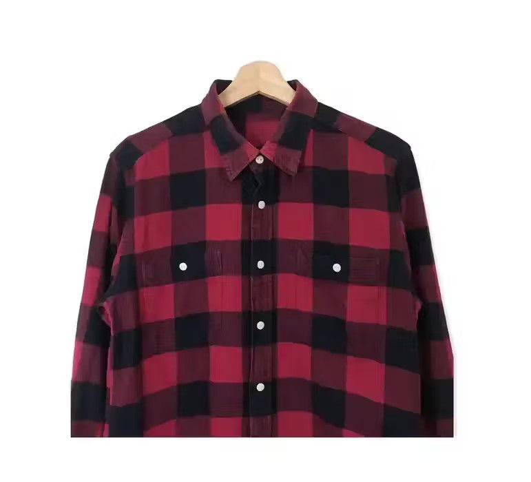 Flannel Japanese Brand Plaid Tartan Flannel Shirt Size US S / EU 44-46 / 1 - 2 Thumbnail