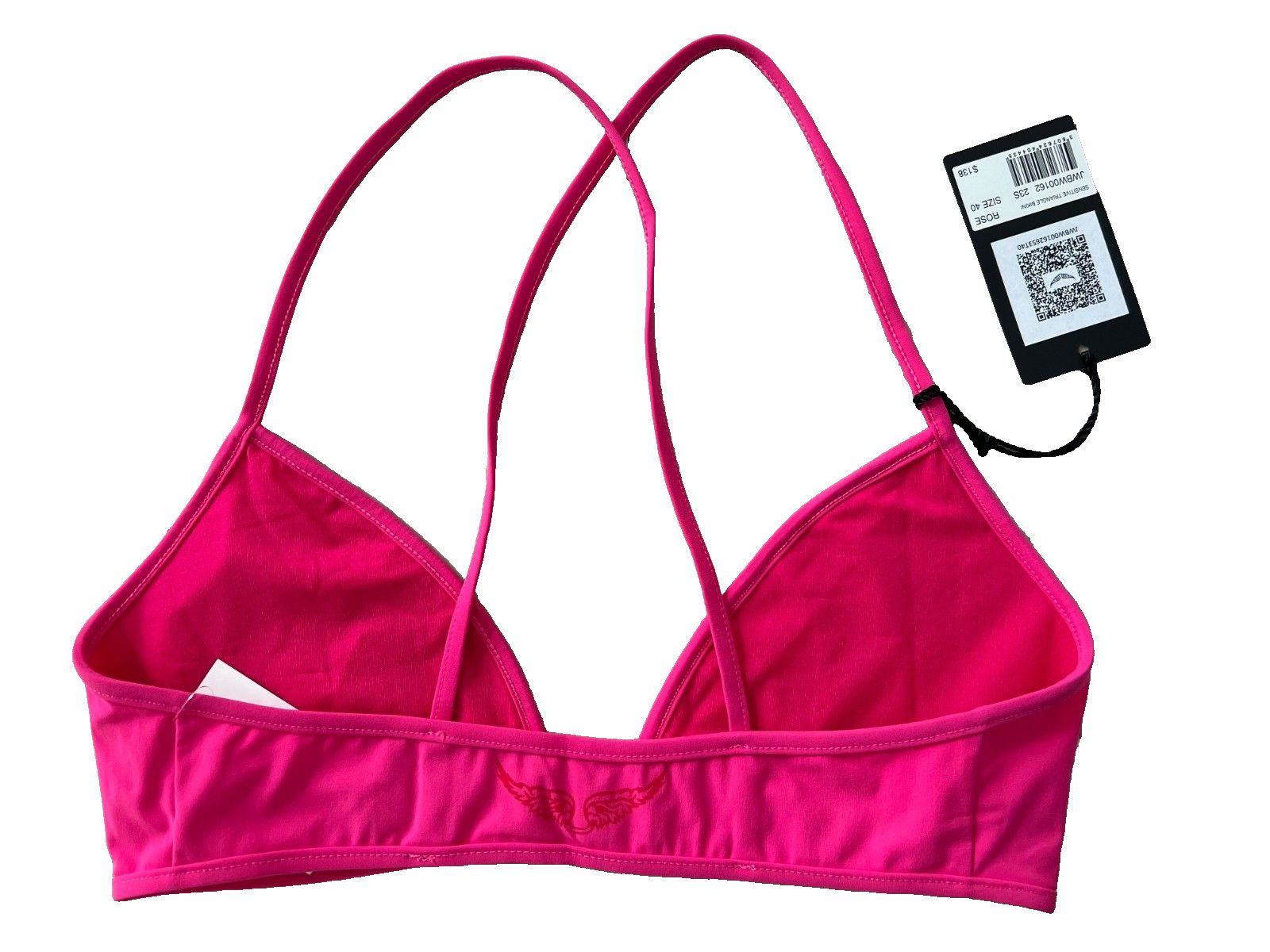 Zadig & Voltaire Zadig & Voltaire Sensitive Bikini Swim Top Rose ( S ) Size S / US 4 / IT 40 - 4 Thumbnail