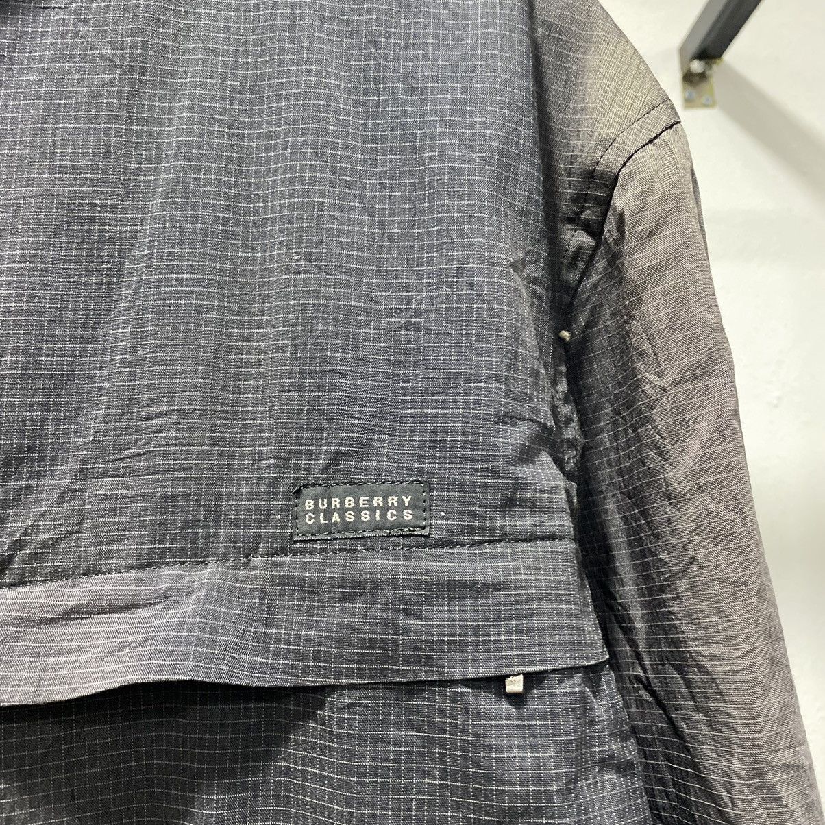 Burberry × Designer × Vintage Trash☠️ Burberry Classics Anorak Plaid Jacket Hooded Size US L / EU 52-54 / 3 - 6 Thumbnail