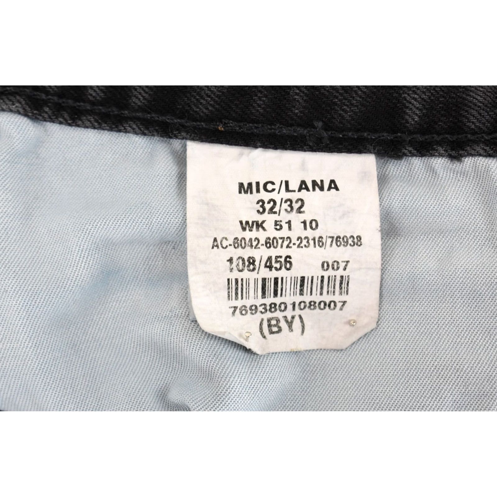 Vintage ACNE Mic Lana Jeans Men's W32/L32 Regular Fit Fade Effect Zip Fly Blue Denim Casual Regular Mens Size US 32 / EU 48 - 6 Thumbnail