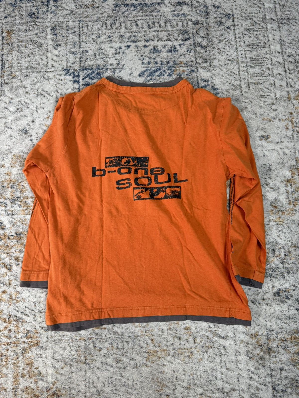 Hysteric Glamour B one soul y2k style long sleeve Size US M / EU 48-50 / 2 - 3 Thumbnail