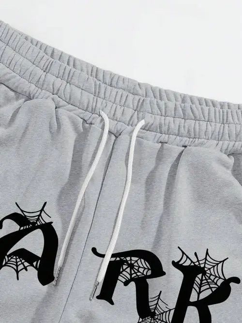 Japanese Brand Baggy DRIP Y2K Sweatpants Size US 36 / EU 52 - 4 Thumbnail