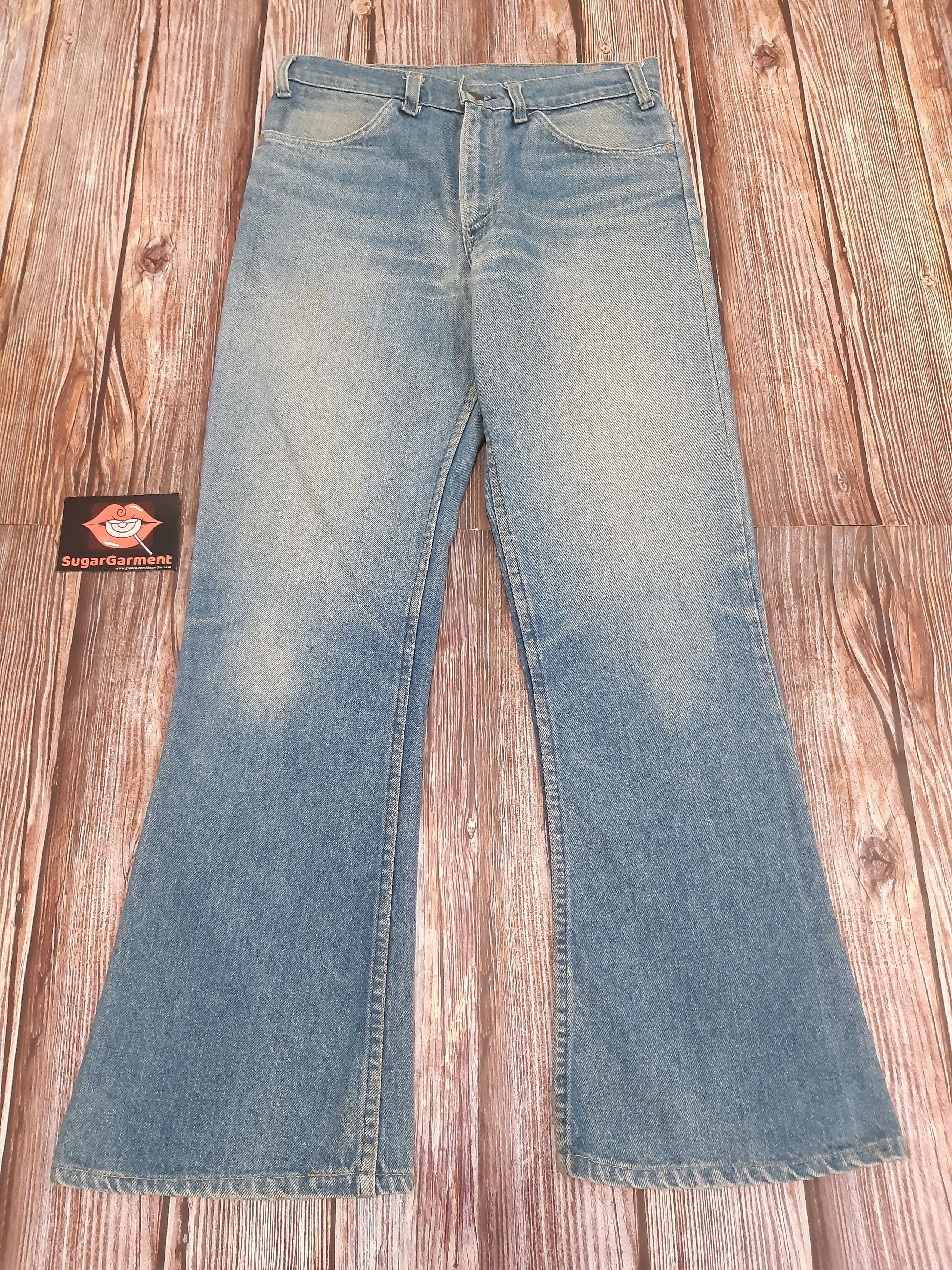 Levi's Levis 646 Bell Bottom Flare Bootcut Orange Tab TALON Jeans Size US 30 / EU 46 - 1 Thumbnail
