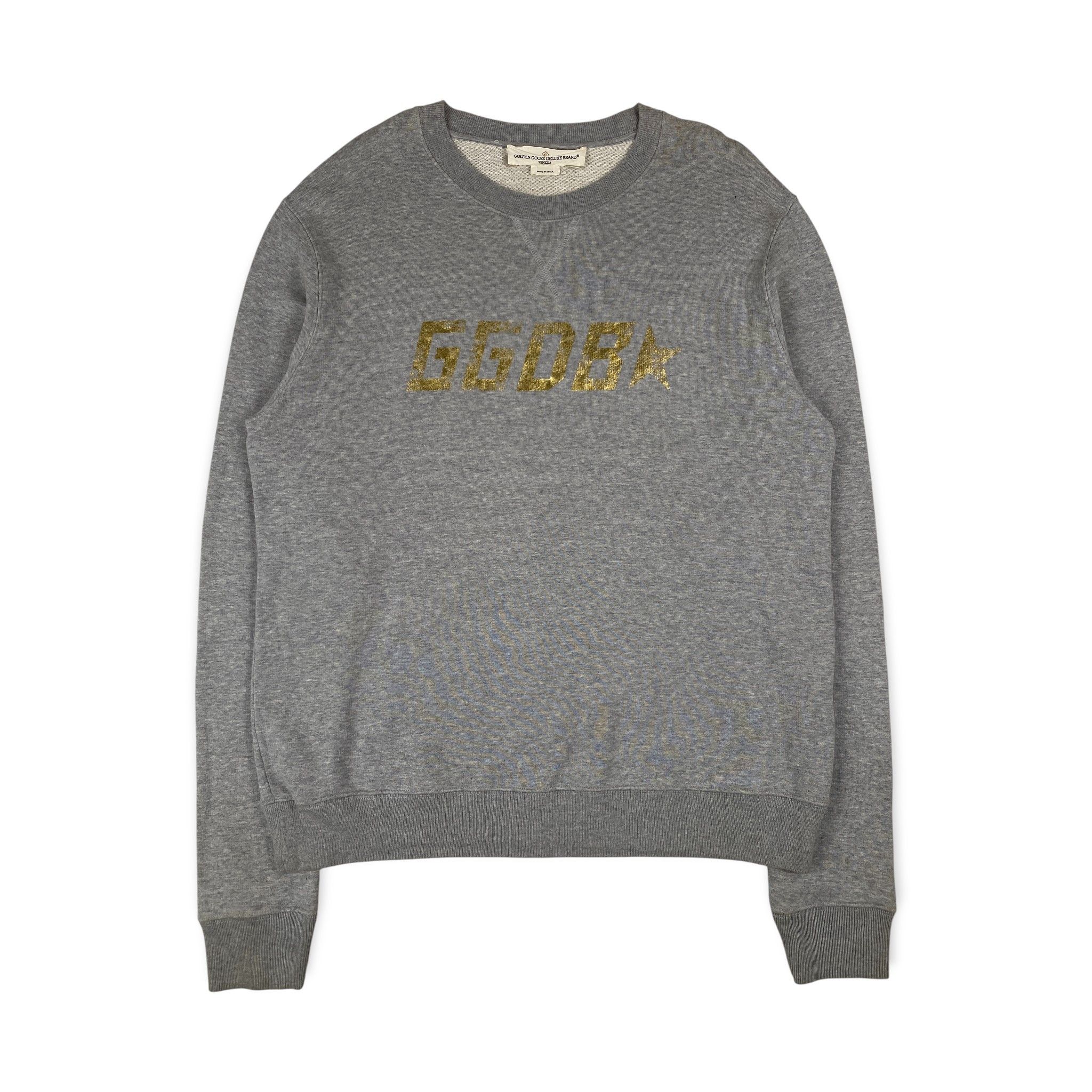 Golden Goose Deluxe Brand Heather Gray 'GGDB' Logo Size US M / EU 48-50 / 2 - 1 Thumbnail