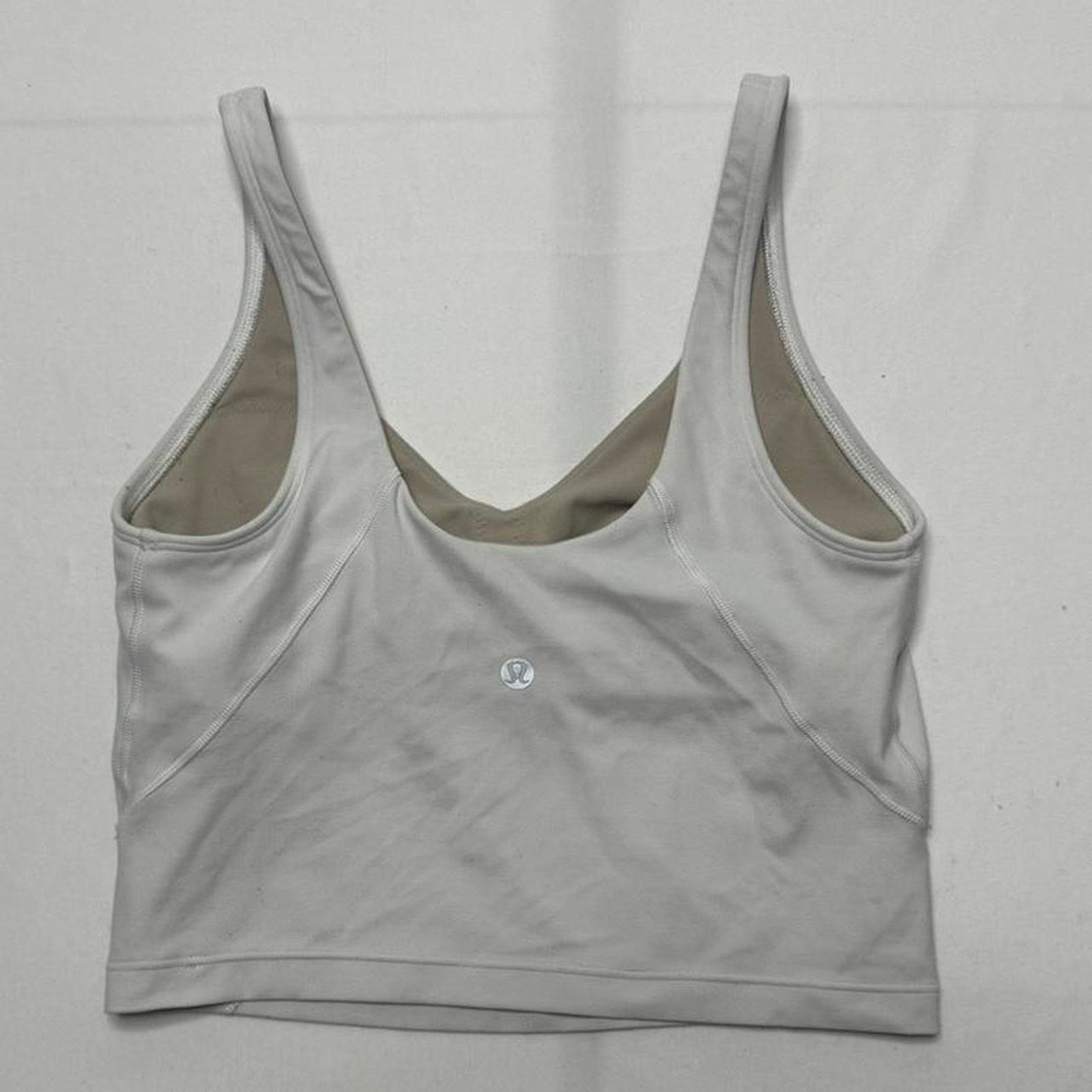 Lululemon Lululemon White Align Top Size 4 Size S / US 4 / IT 40 - 3 Thumbnail