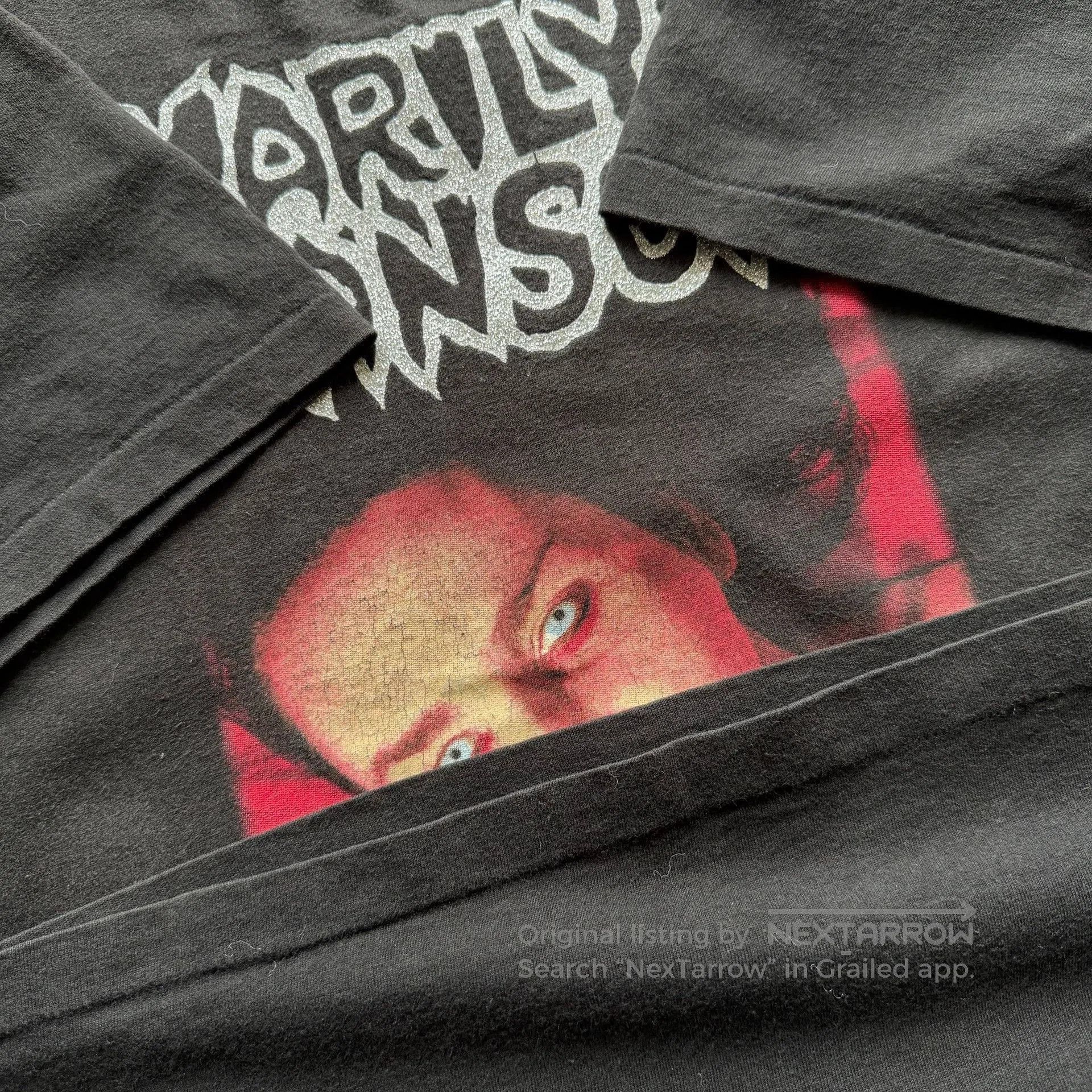 Vintage Vintage 1994 Marilyn Manson Band Tee. Size US M / EU 48-50 / 2 - 5 Thumbnail