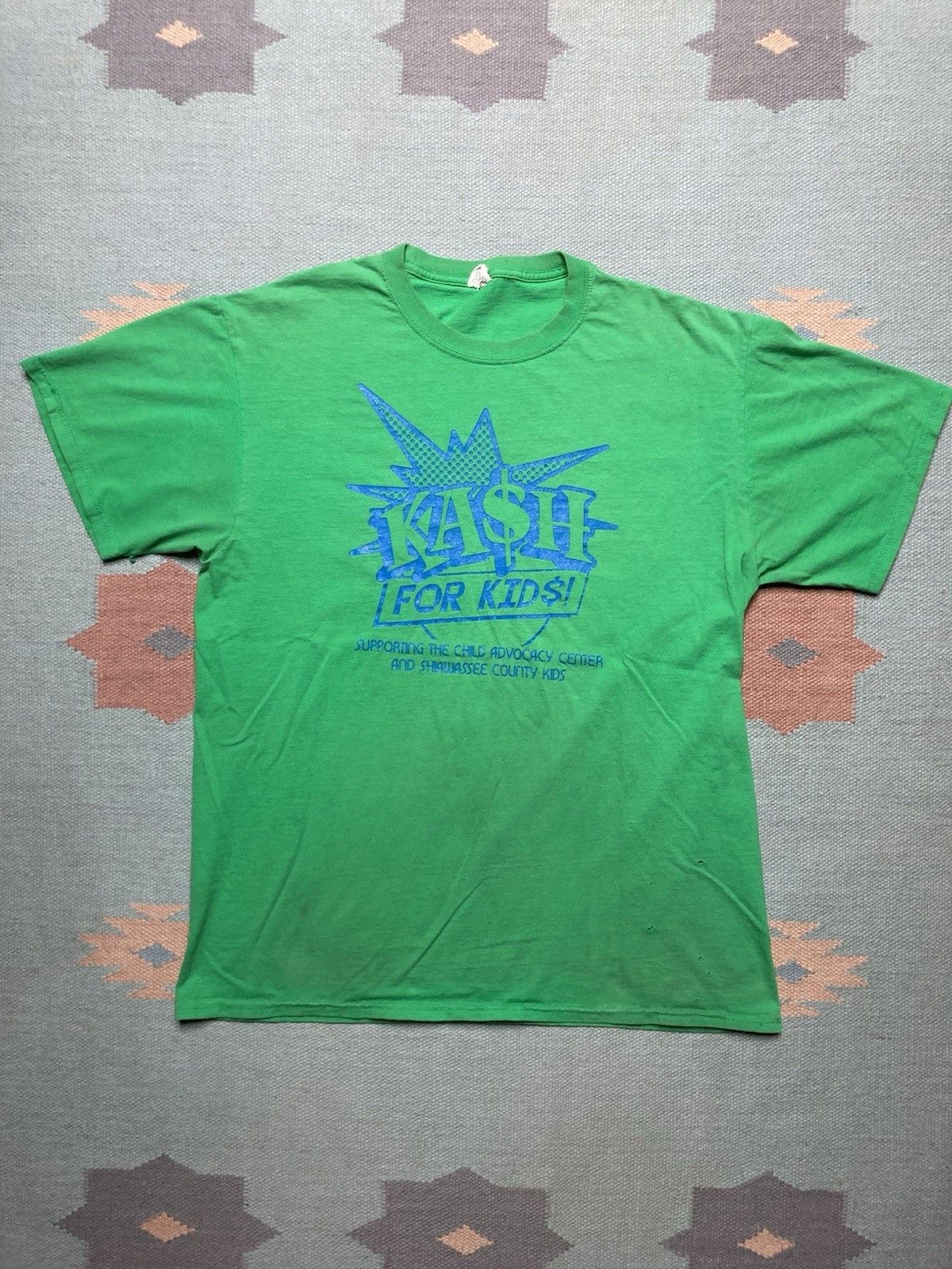 Vintage VTG t shirt kash for kids child abuse awareness Michigan L Size US L / EU 52-54 / 3 - 1 Thumbnail