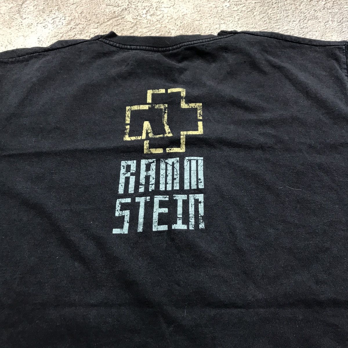 Vintage Vintage Rammstein Band Tee Sun Faded Graphic Tee Grunge M Size US M / EU 48-50 / 2 - 5 Thumbnail