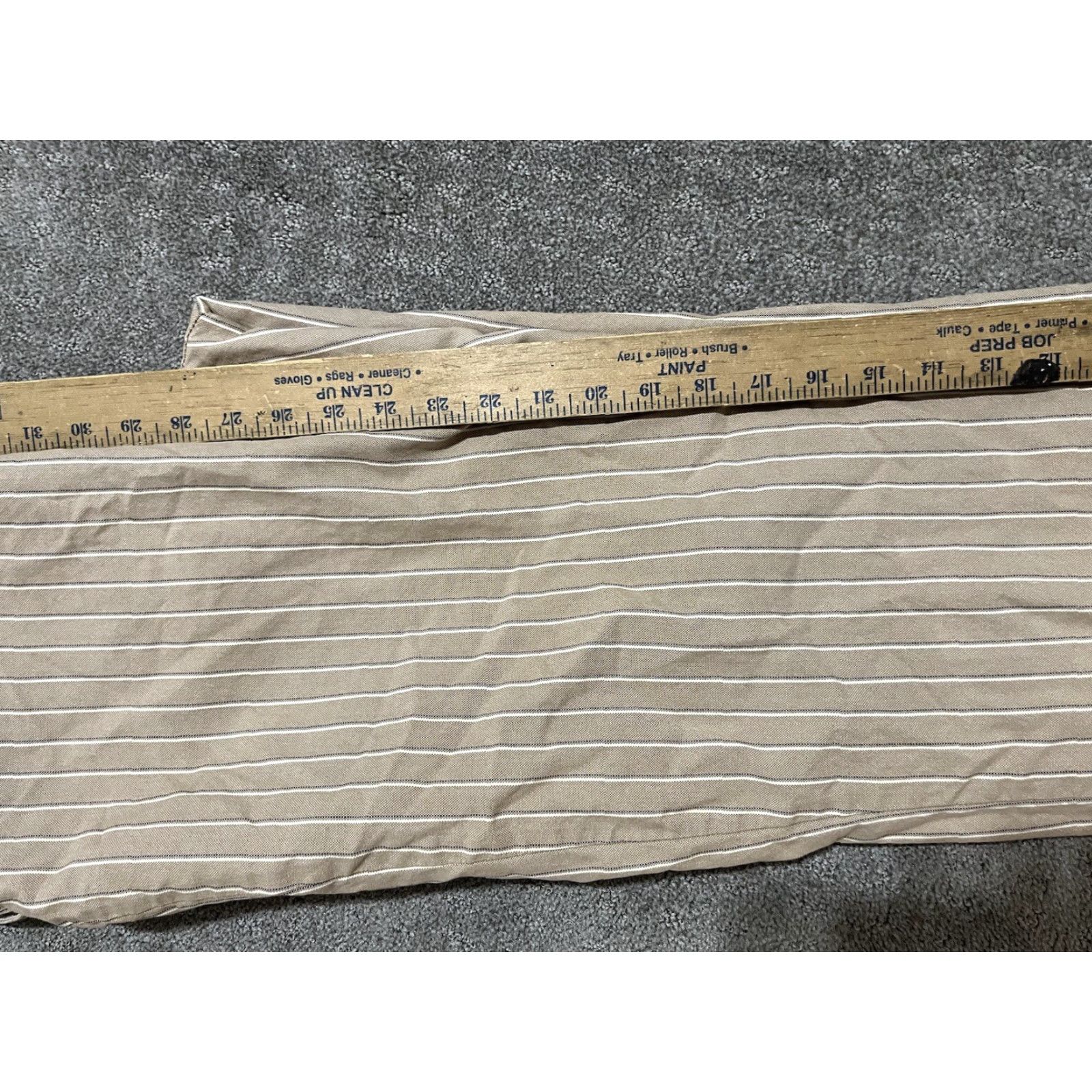 Liz Claiborne Liz Claiborne Womens Pants Tan Striped Size 8 Pockets Trousers Size 30" / US 8 / IT 44 - 6 Thumbnail