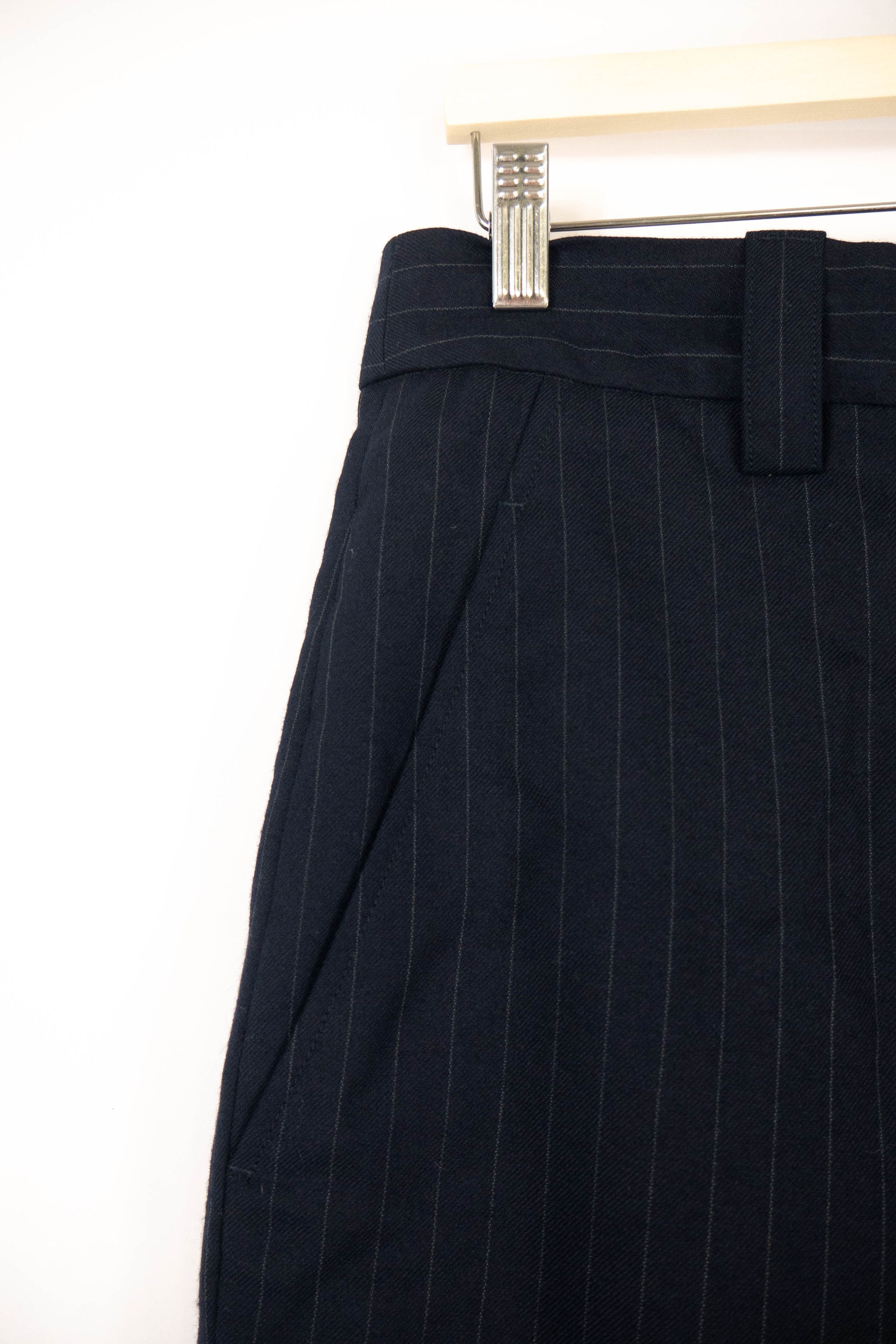Acne Studios Acne Studios Trea Pin Wo 100% wool pants striped Size 25" / US 0 / IT 36 - 4 Thumbnail