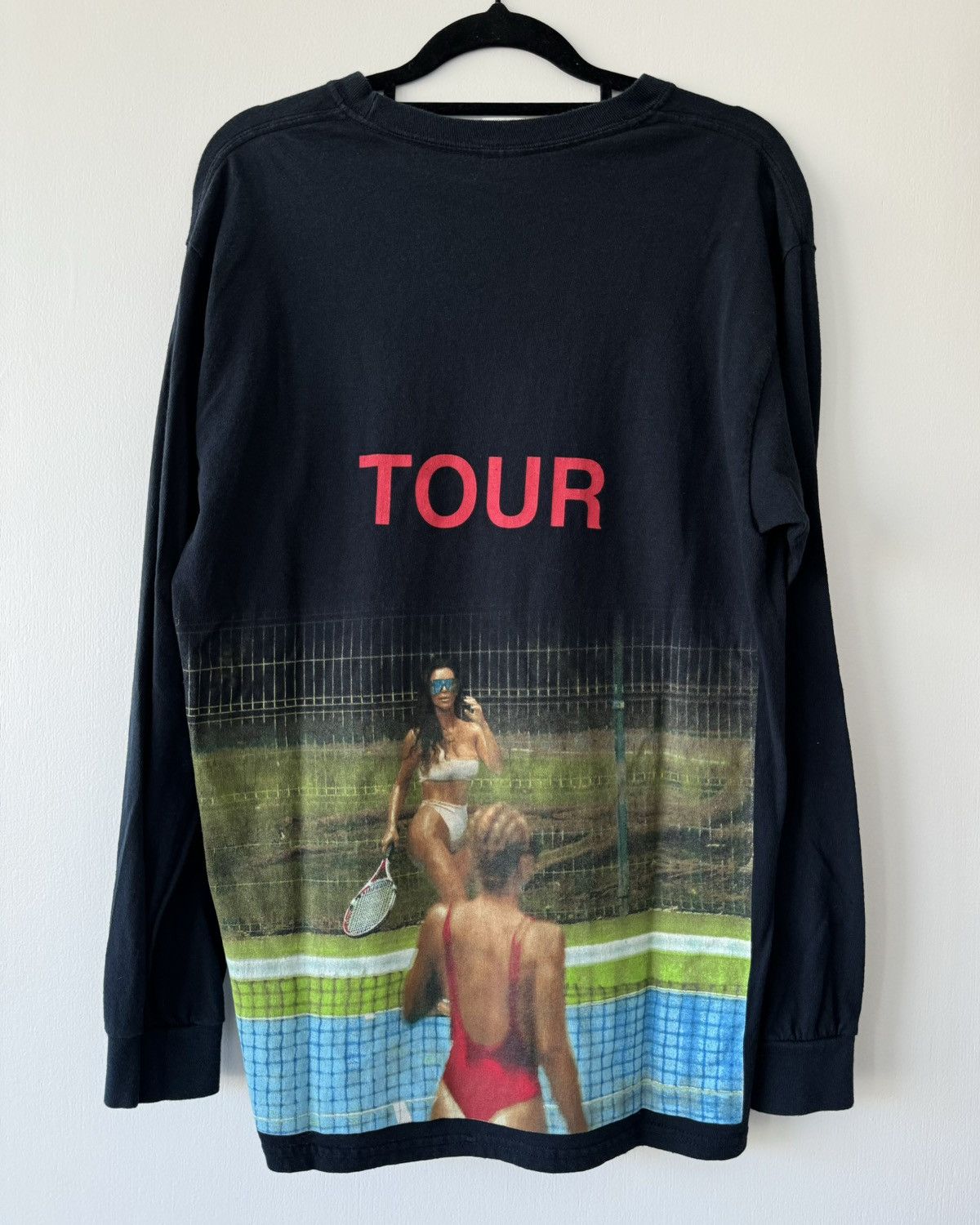 Kanye West Kanye West Saint Pablo Kim Kardashian Tour L/S Tee Black Size US M / EU 48-50 / 2 - 1 Thumbnail