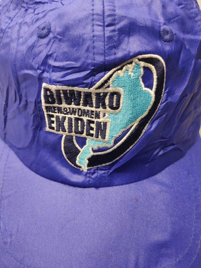 Mizuno Vintage Mizuno Biwako Ekiden Cap Hat Size ONE SIZE - 3 Thumbnail