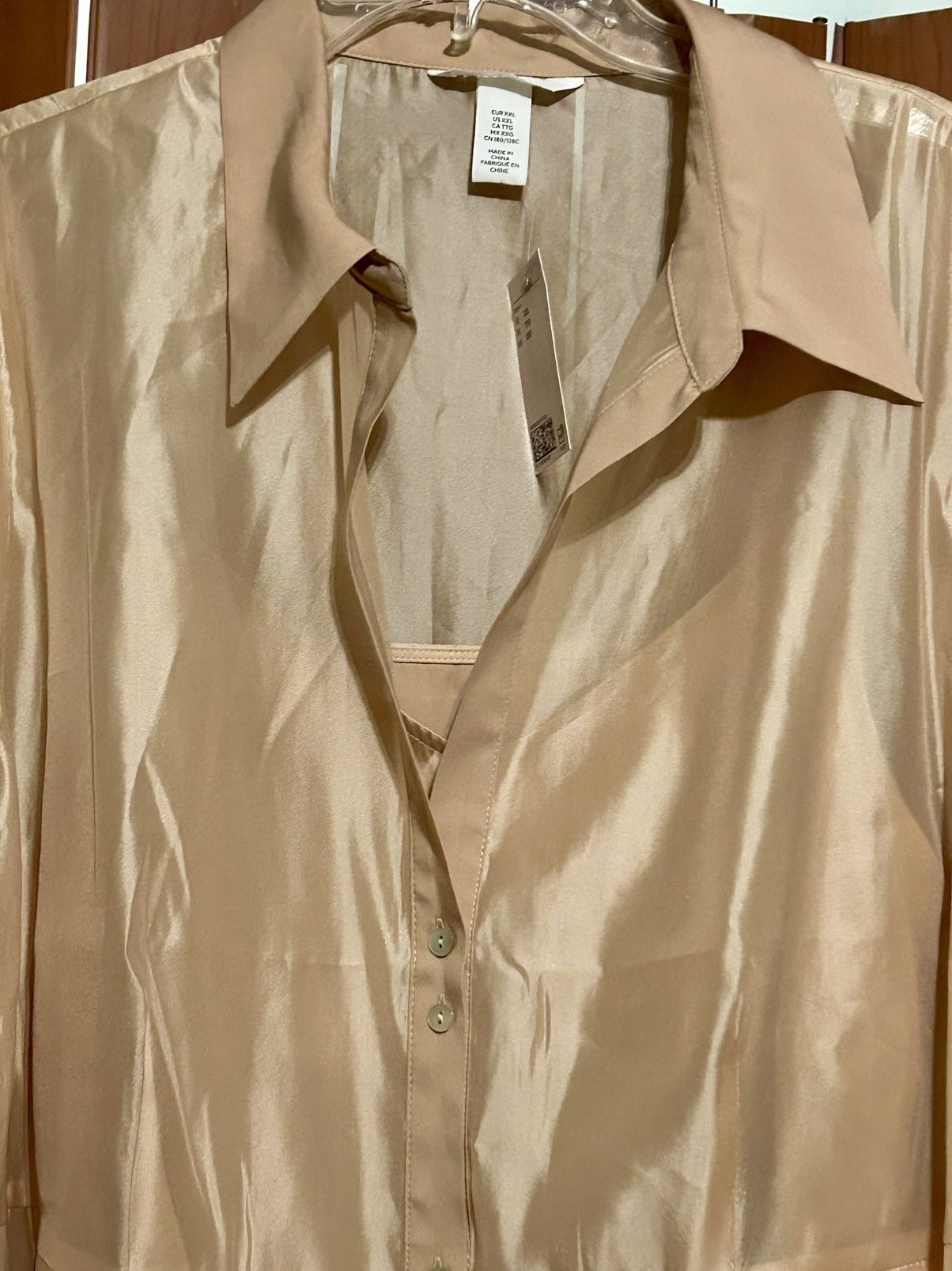 H&M studio collection shirt dress