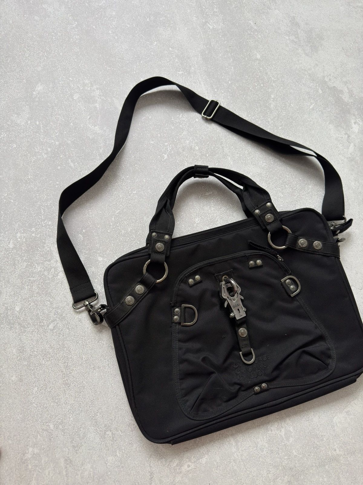 George Gina & Lucy × Japanese Brand × Vintage Vintage George Gina & Lucy Business Baby Black Shoulder Bag Size ONE SIZE - 3 Thumbnail