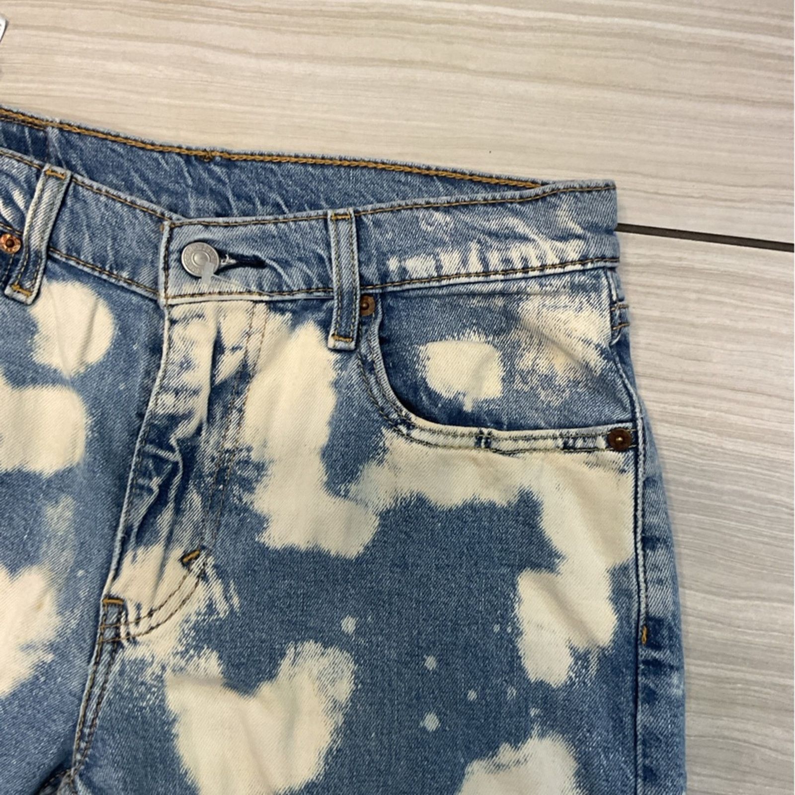 Levi's Levi’s Bleach Pattern Jeans Size US 30 / EU 46 - 6 Thumbnail