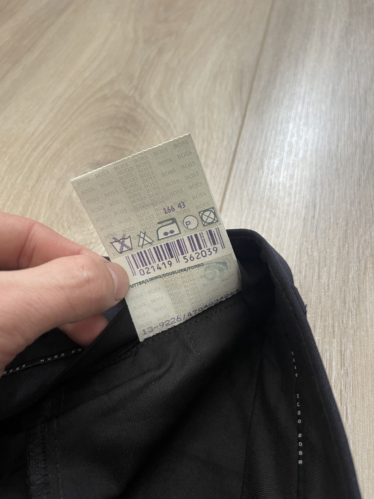Hugo Boss Vintage classic pants trousers black new size XXL Size 48R - 7 Thumbnail