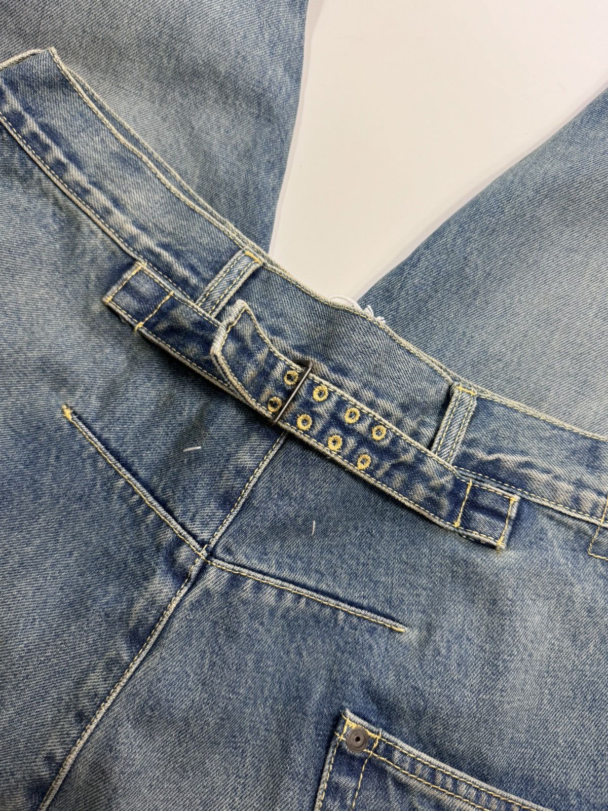 Maison Margiela PANELLED STRAIGHT LEG BAGGY JEANS Size US 34 / EU 50 - 4 Thumbnail