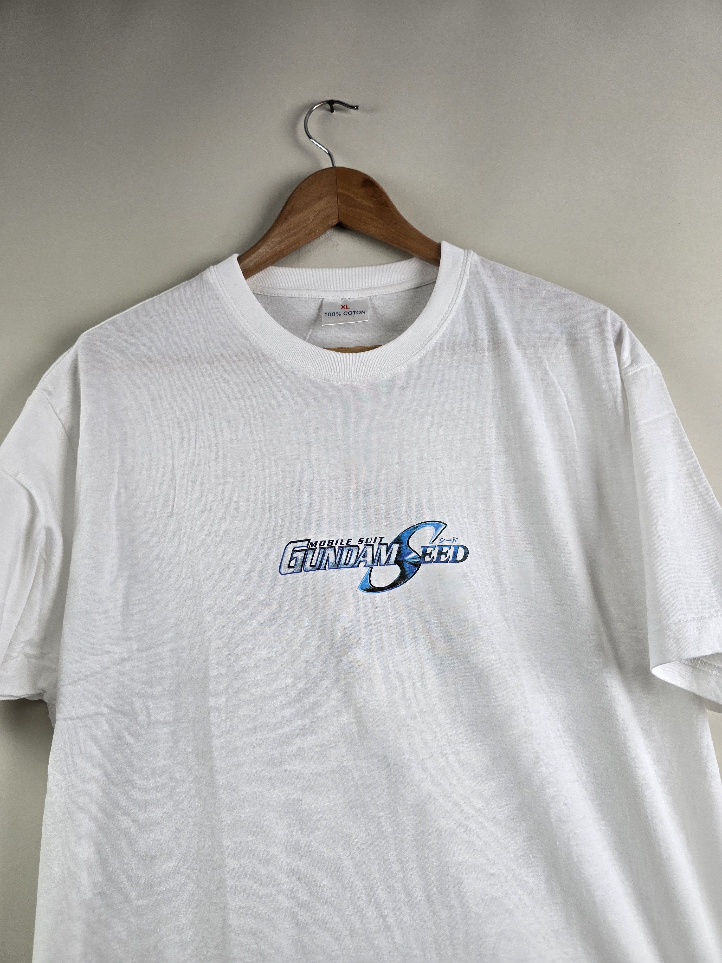 Anime × Vintage 2000 Mobile Suit Gundam Seed Anime Tee XL 22.5" 27.5" Size US XL / EU 56 / 4 - 3 Thumbnail