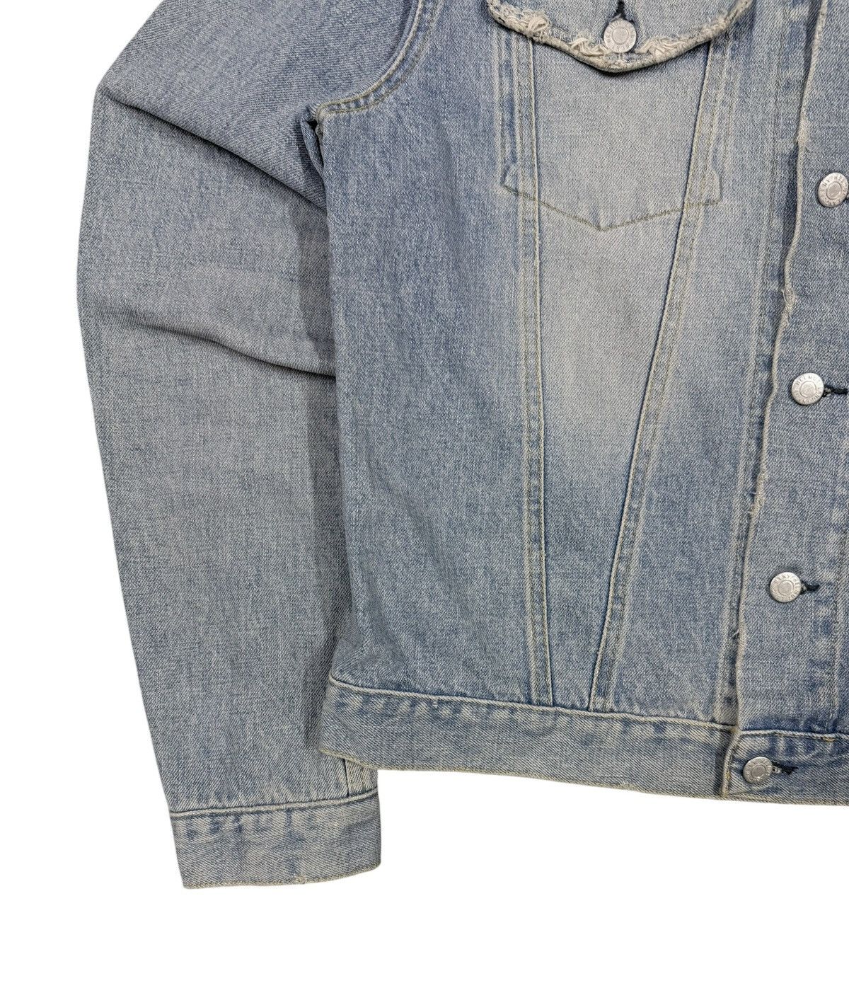 Helmut Lang Archive🔥2004 Helmut Lang Clean Broken Denim Classic 2 Pocket Size US M / EU 48-50 / 2 - 10 Thumbnail