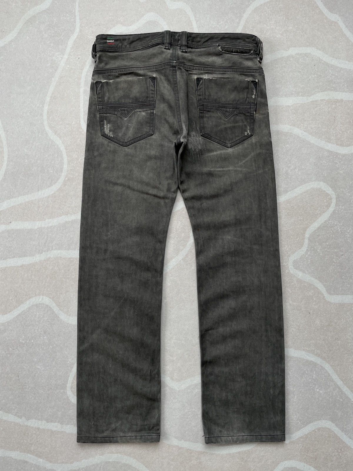 Diesel DIESEL SAFADO DISTRESSED JEAN Size US 32 / EU 48 - 2 Thumbnail