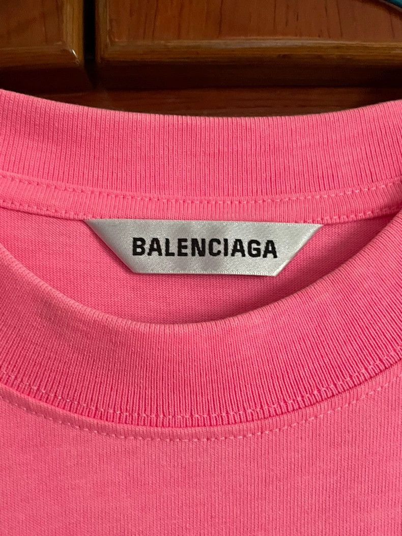 Balenciaga balenciaga pink short sleeve shirt-2507 Size US S / EU 44-46 / 1 - 2 Thumbnail