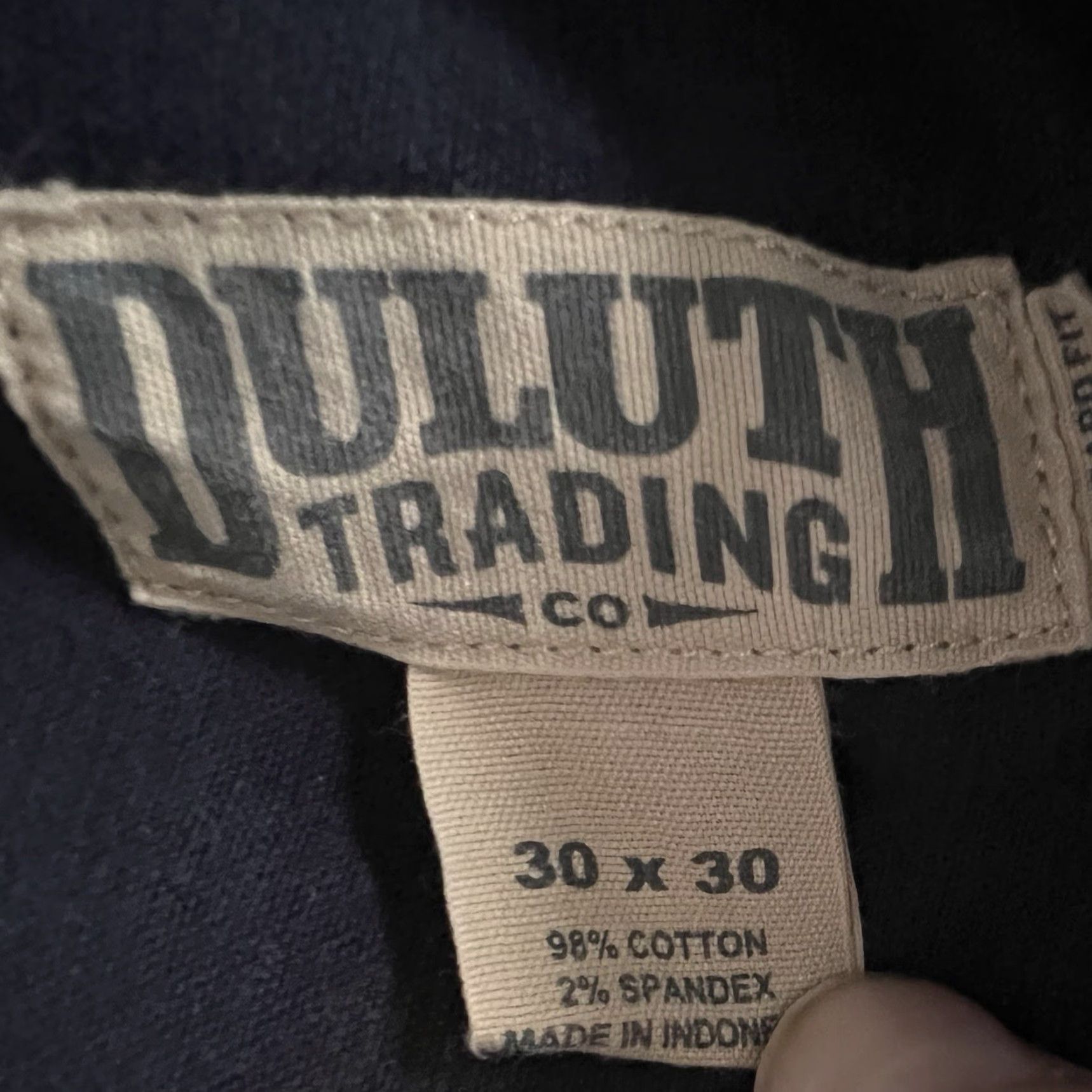 Vintage Duluth Pants Mens 30x30 Blue Corduroy DuluthFlex Regular Straight 5-Pocket 23706 Size US 30 / EU 46 - 7 Thumbnail