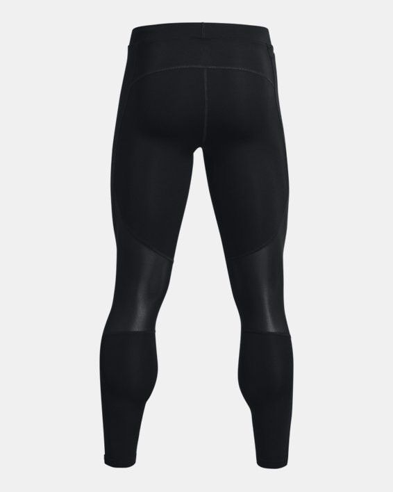 Under Armour Under Armour Men HeatGear Compression Black Running Leggings Size US 34 / EU 50 - 2 Thumbnail