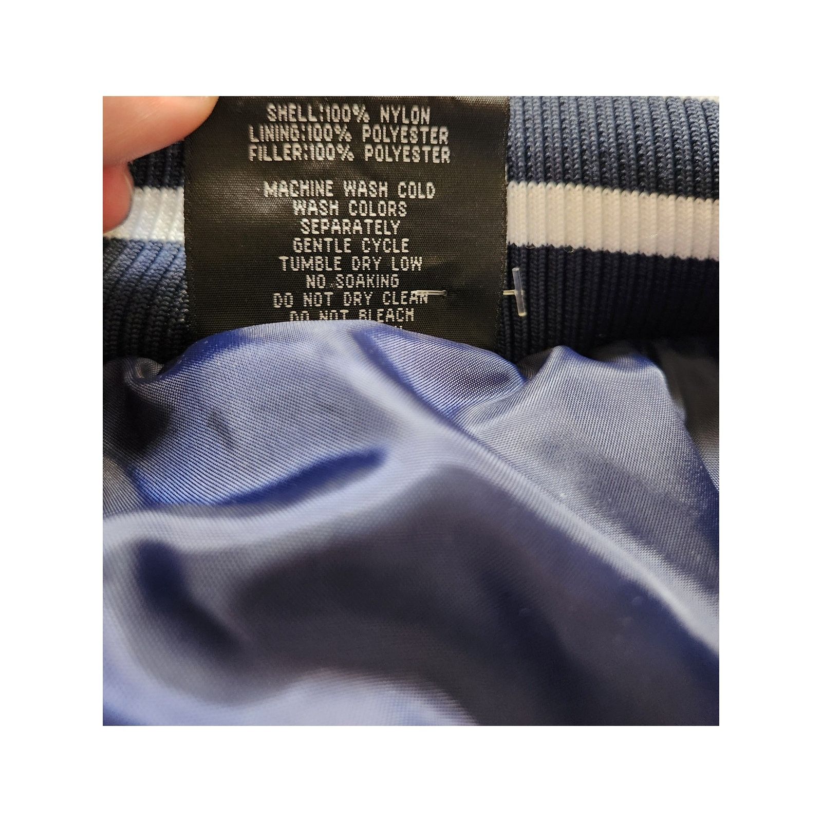 Southpole Y2K SouthPole Men's Insulated Jacket Blue/White XL Size US XL / EU 56 / 4 - 6 Thumbnail