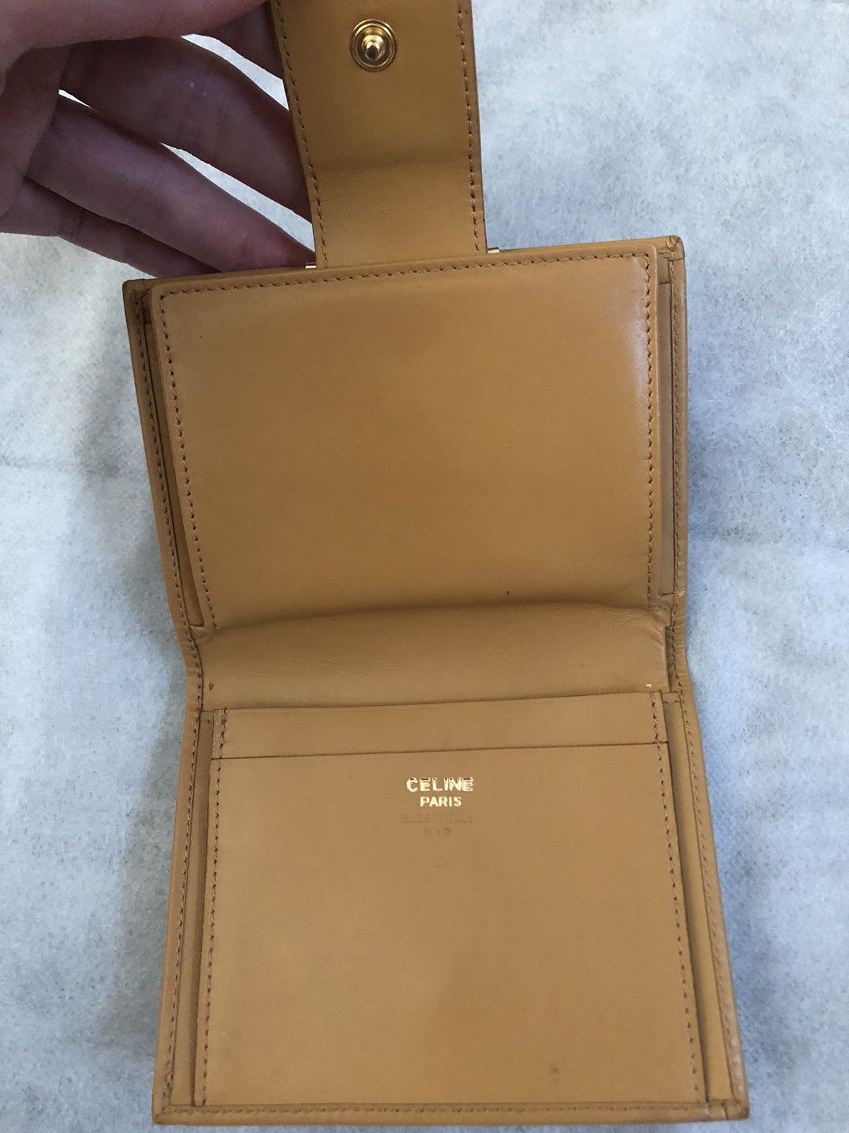 Celine Vintage Celine Macadam Wallet Size ONE SIZE - 10 Thumbnail
