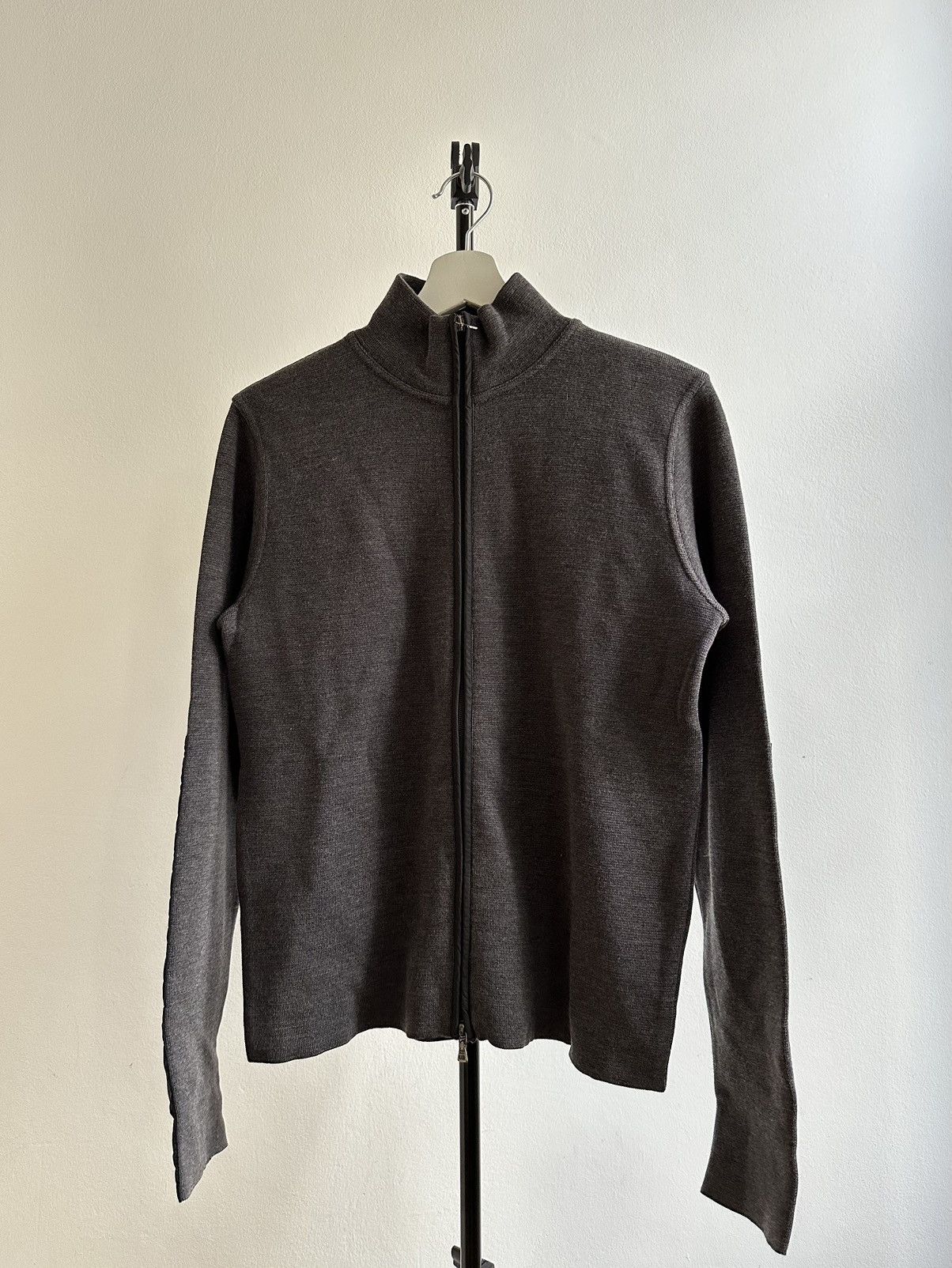 Miu Miu × Prada Prada Vintage Sport Collection Nylon Wool Zip Sweatshirt Size US S / EU 44-46 / 1 - 4 Thumbnail