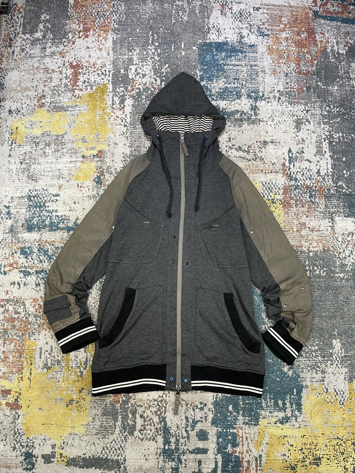 PPFM Vtg PPFM Sample Multi Pocket Ninja Hood Jacket Size US M / EU 48-50 / 2 - 1 Thumbnail