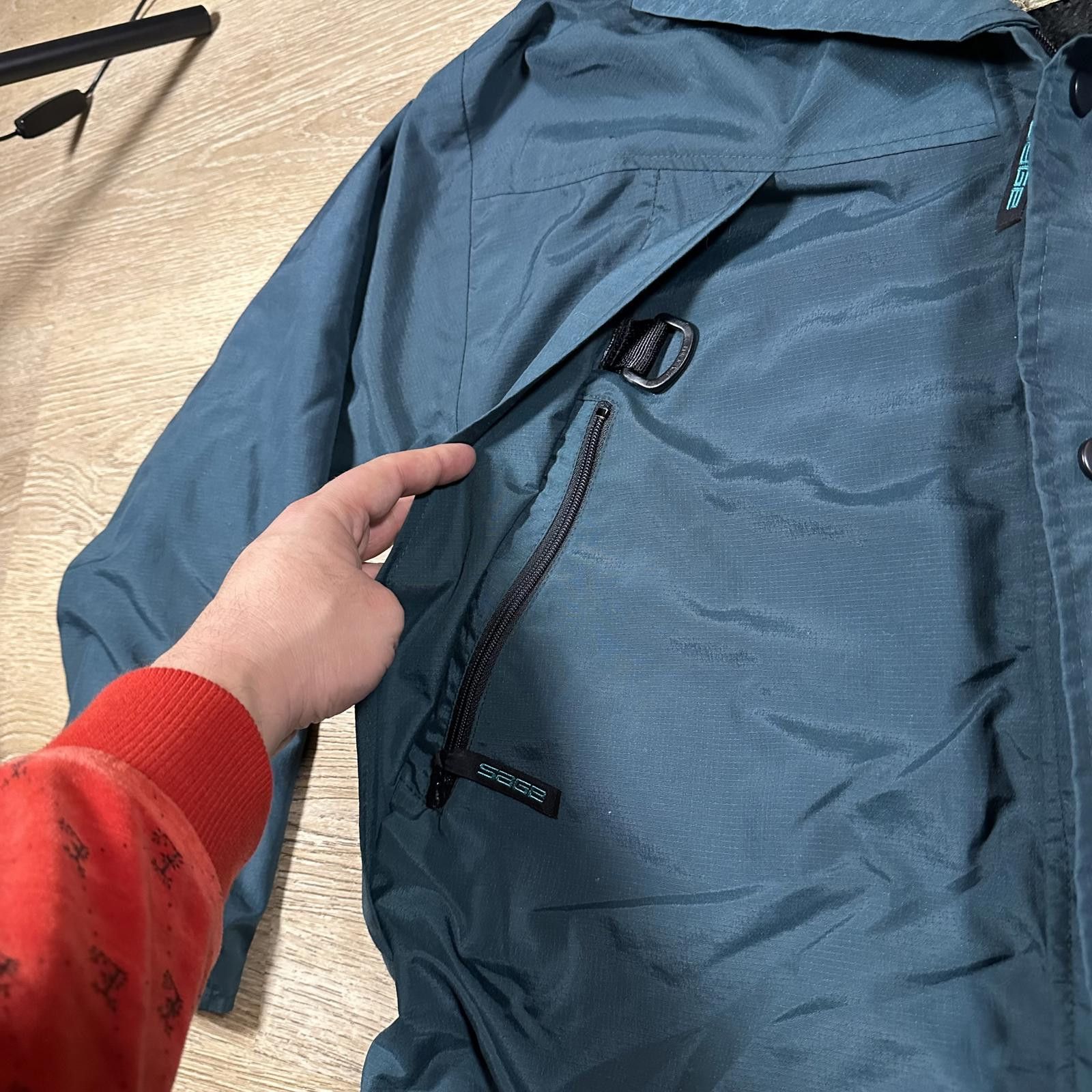 Sage Sage Mens Jacket Size L Green Hiking Outdoor Waterproof Size US L / EU 52-54 / 3 - 5 Thumbnail