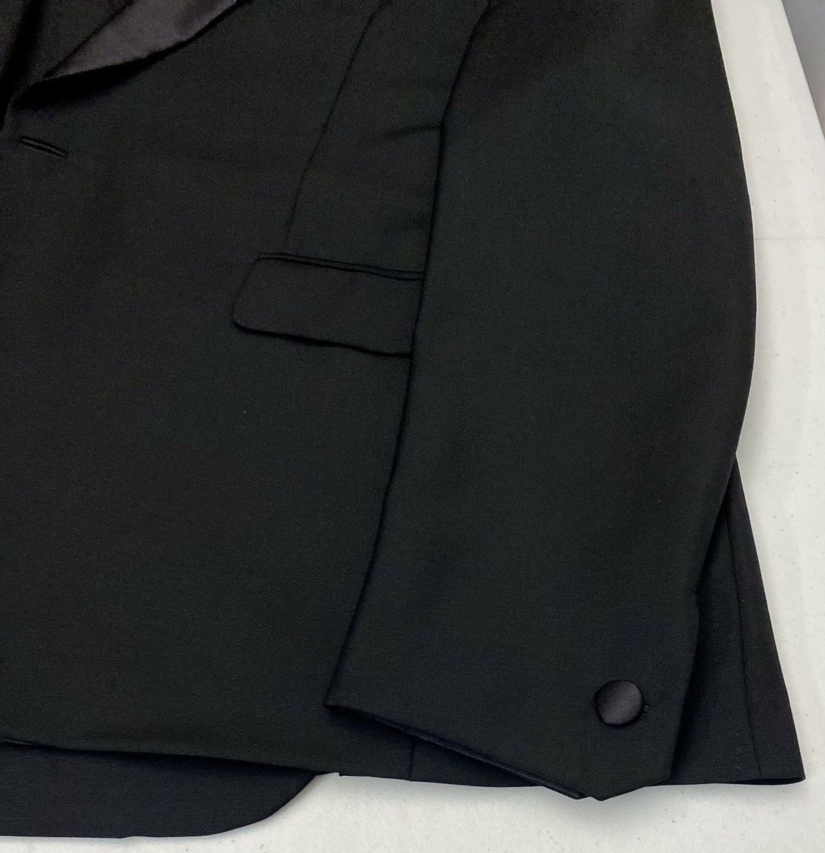 Berluti Berluti 🇮🇹 Brera Wool/Silk/Mohair Peak Lapel 1-btn Tux 56 New Size 46R - 15 Thumbnail