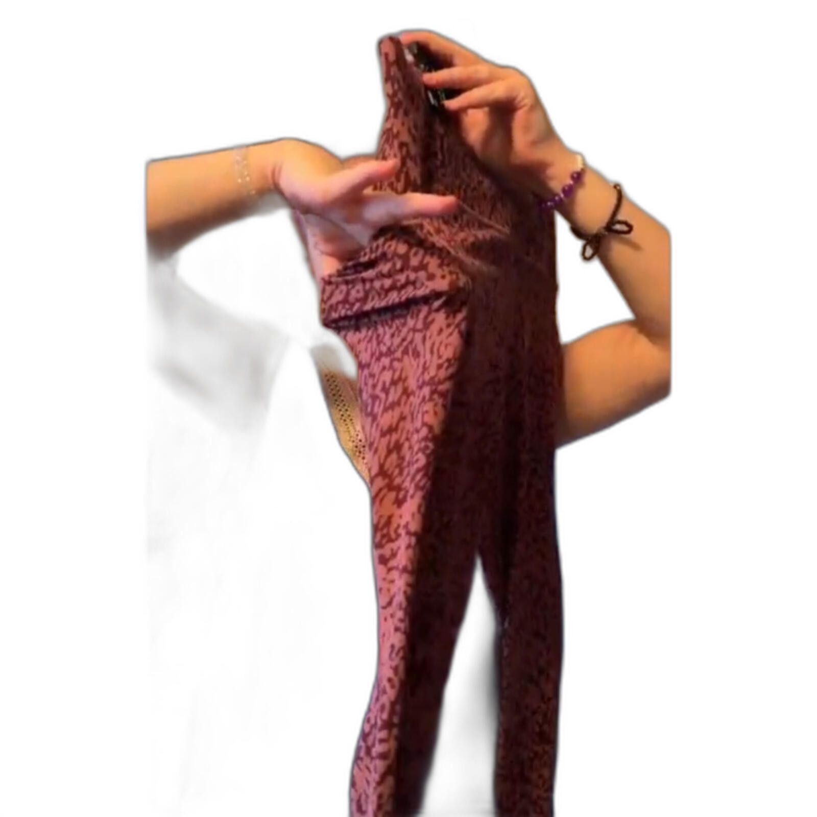 Athleta Athleta Salutation Stash Tight Leggings Pockets Animal Print Size 32" / US 10 / IT 46 - 4 Thumbnail