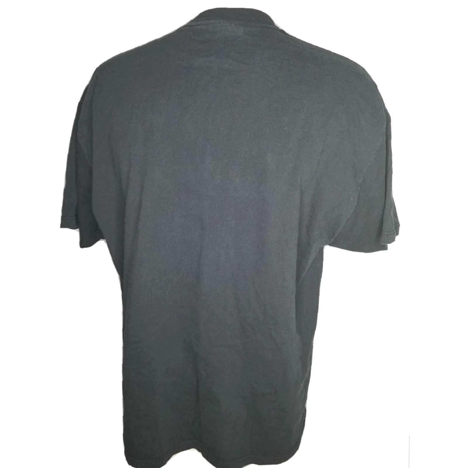 Jerzees VINTAGE Mens 2XL High Explosives Funny Parody Black T-Shirt Made in the USA Size US XL / EU 56 / 4 - 4 Thumbnail