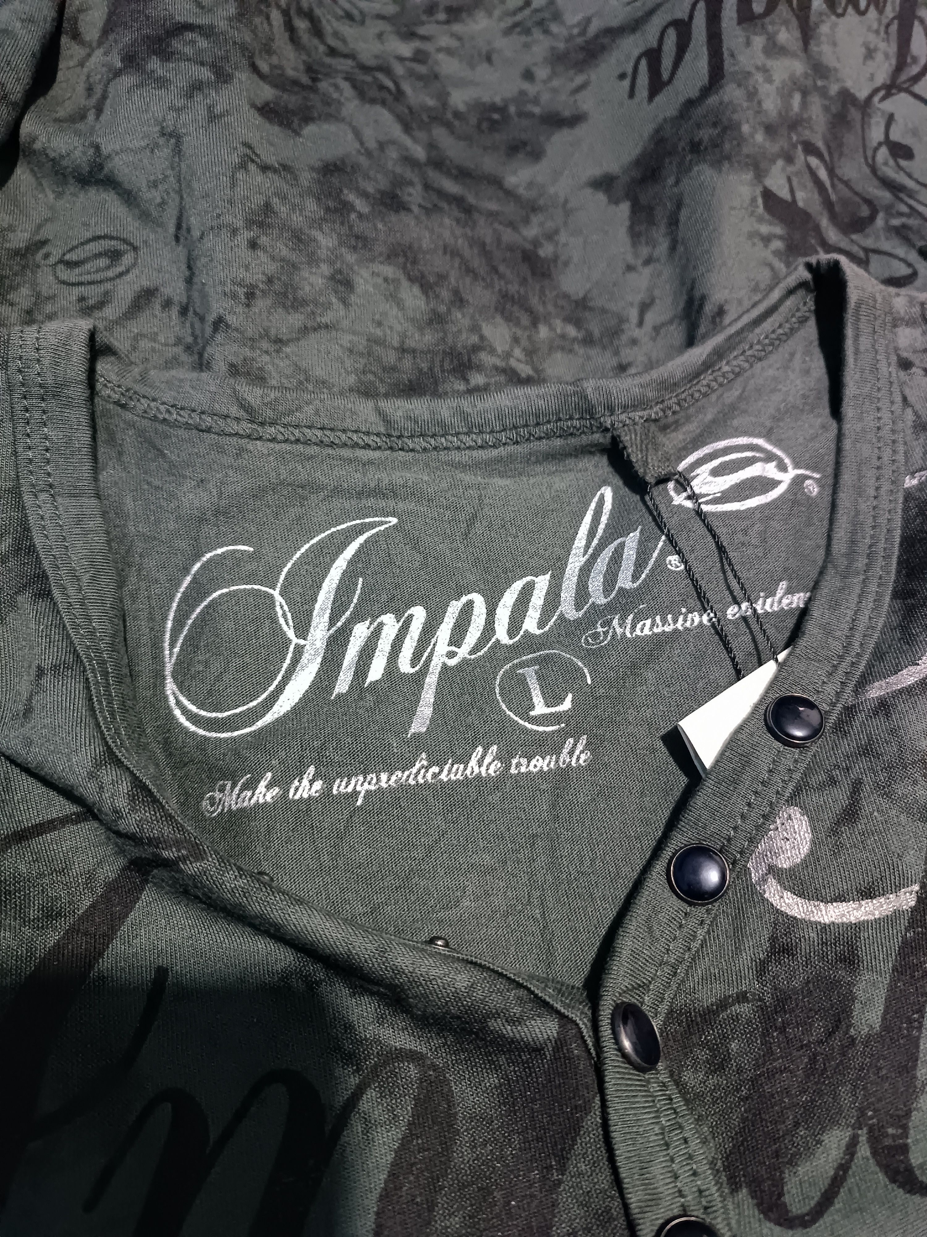 Vintage Vintage Impala Poem Seditionaries Tee Size US L / EU 52-54 / 3 - 10 Thumbnail