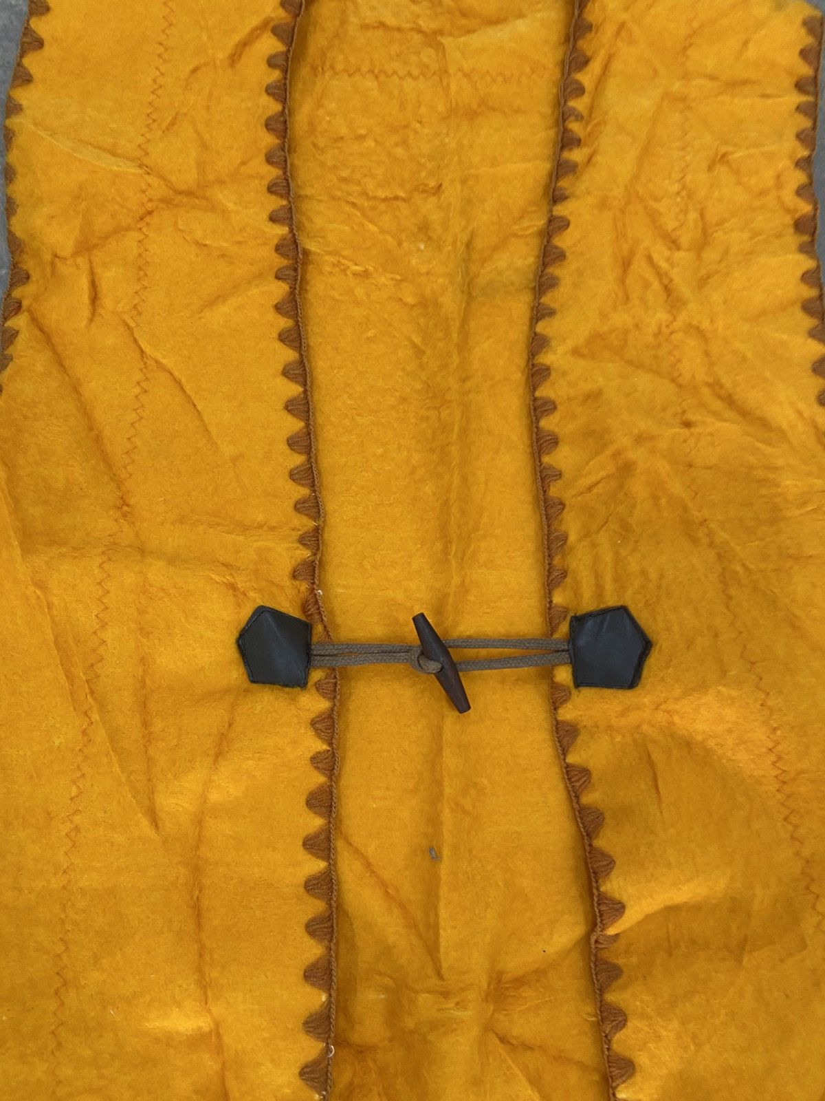 Vintage VINTAGE 1980s NATIVE JAPAN YELLOW VEST TRADITIONAL Size US M / EU 48-50 / 2 - 6 Thumbnail