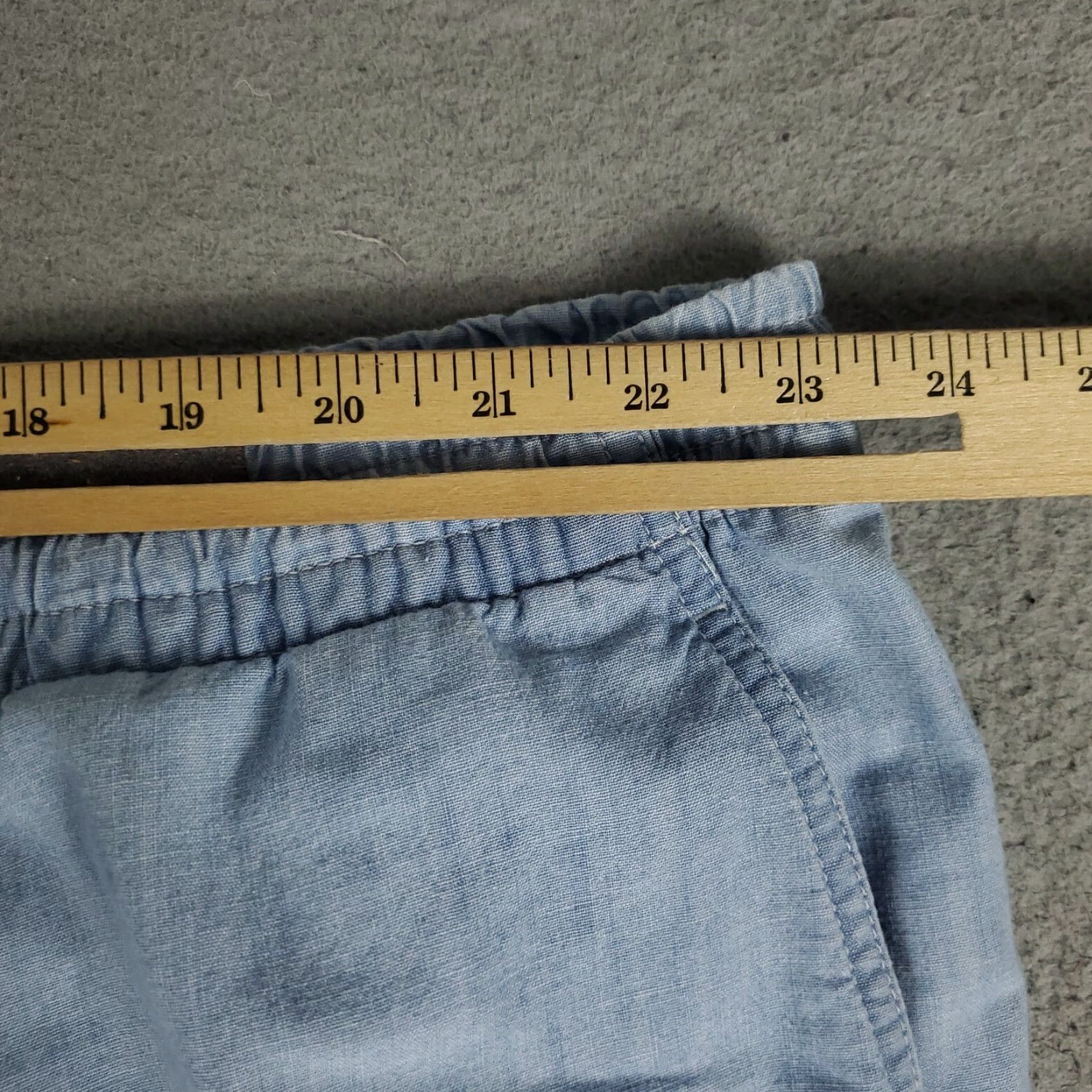 Ralph Lauren Ralph Lauren Pants Mens Big 4XB 46x29 Chino Trousers Light Blue 46 in Waist Regular Fit Straight Front Pockets Logo Cotton Kn t Size US 39 - 4 Thumbnail