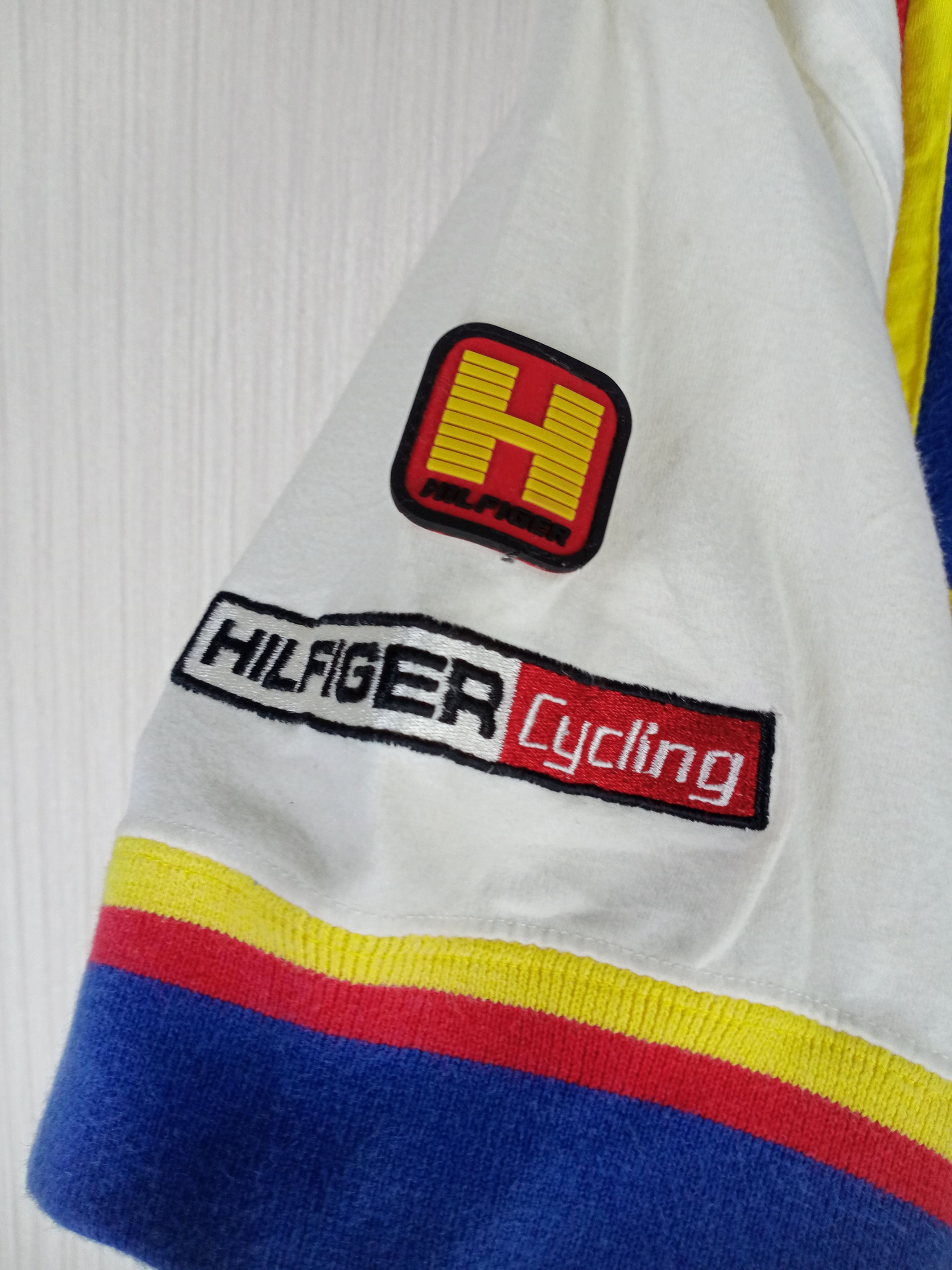Tommy Hilfiger Rare Vintage 90s Tommy Hilfiger Cycling Gear Rcing Shirt Size US M / EU 48-50 / 2 - 5 Thumbnail