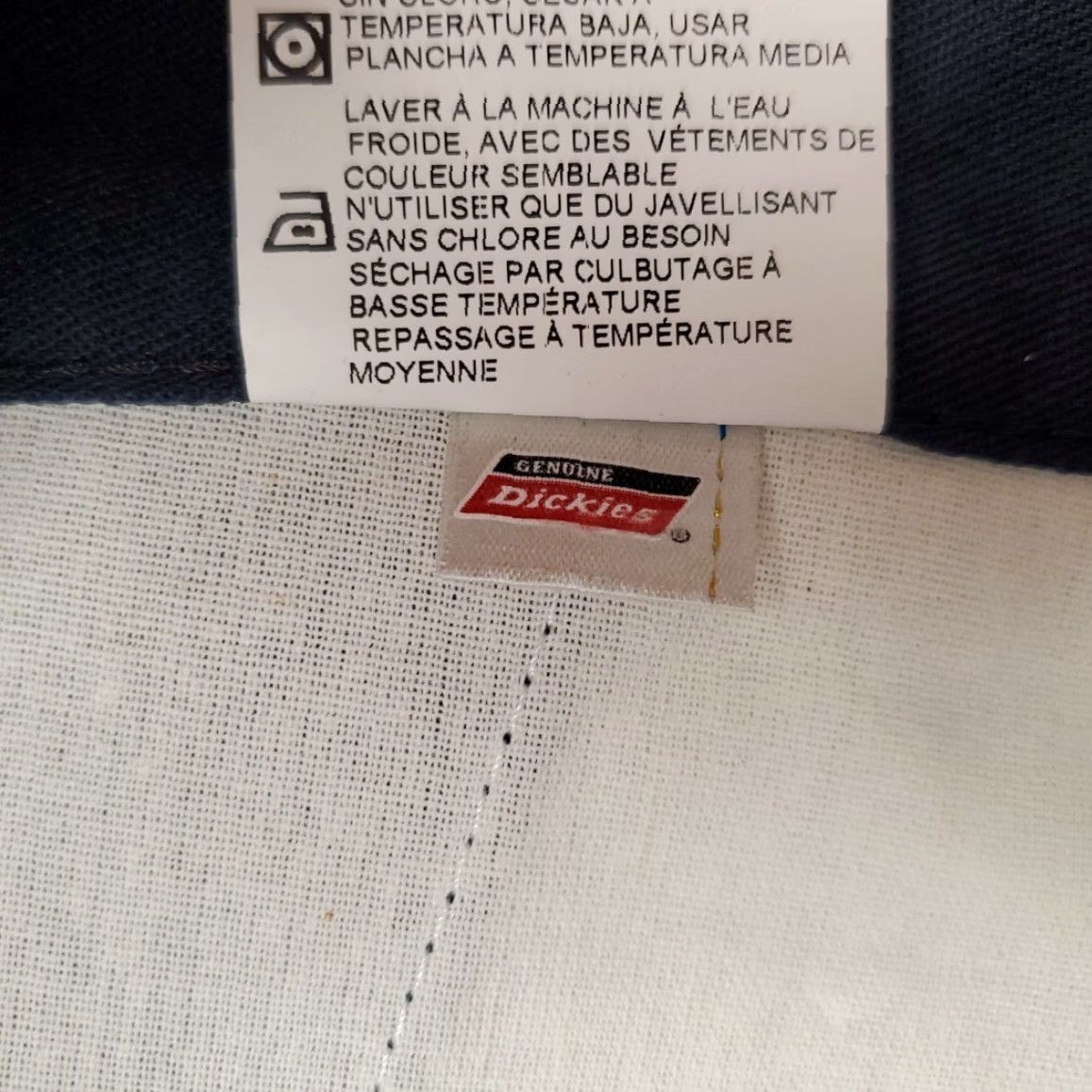 Dickies Dickies Shorts Mens 42 Navy Blue Work Flat Front Chino Outdoor Casual Workwear Size US 42 / EU 58 - 5 Thumbnail