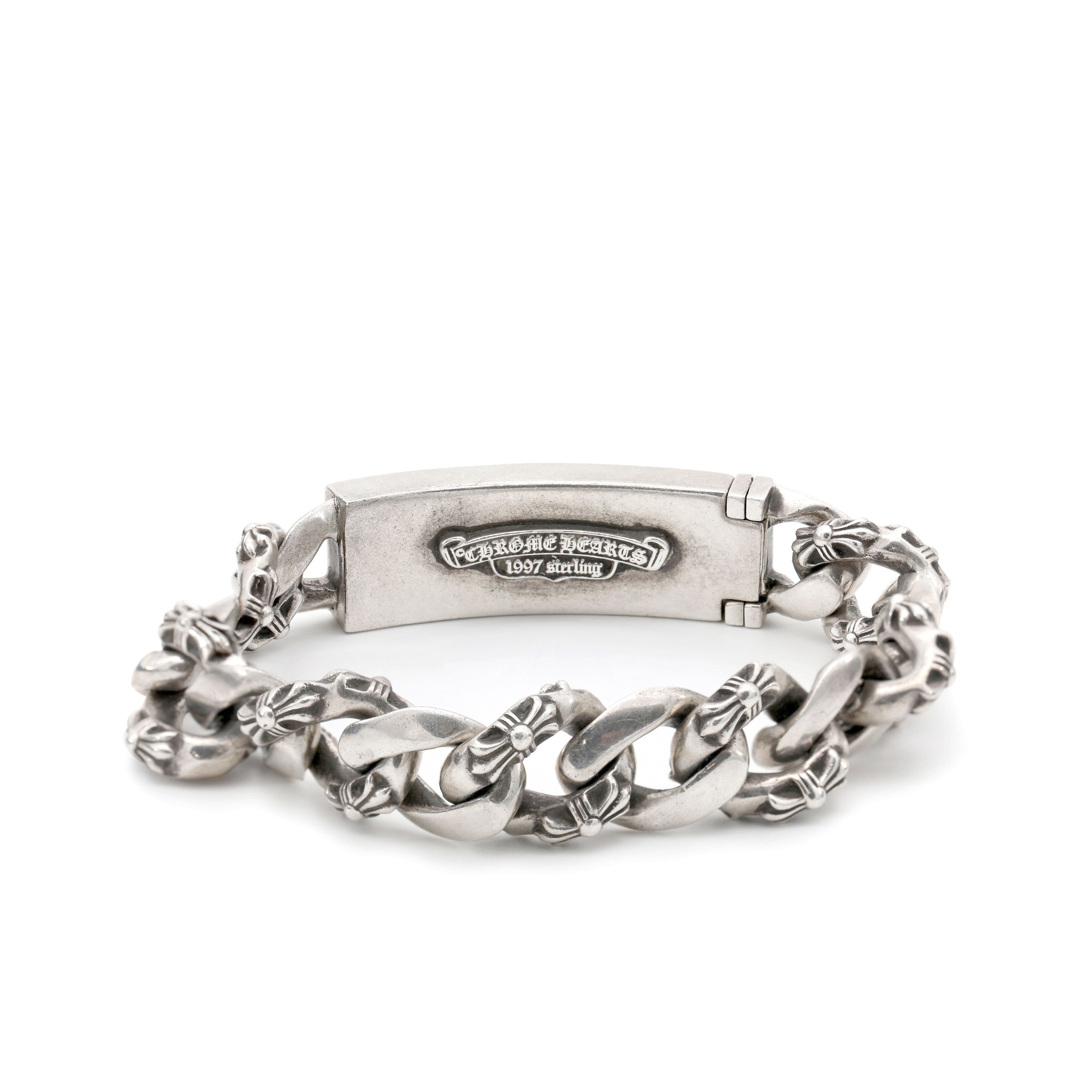 Chrome Hearts Fancy Link ID Floral Bracelet Size ONE SIZE - 2 Thumbnail