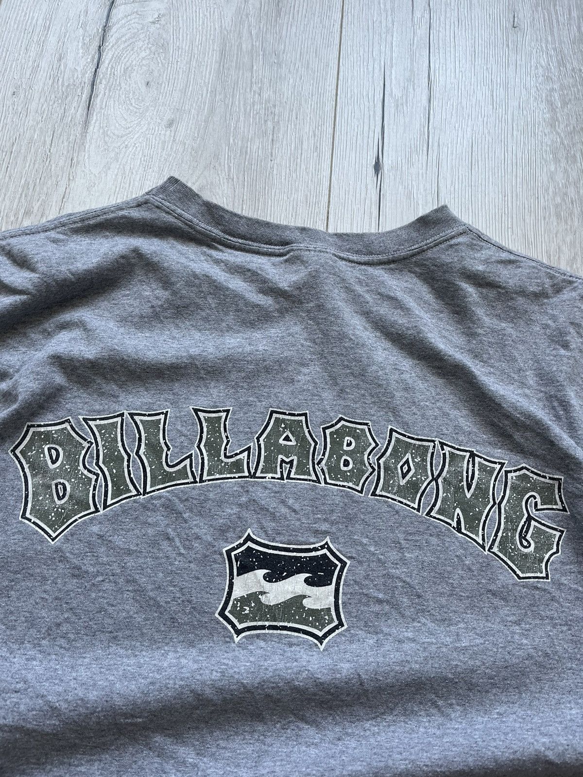 Billabong × Vintage Vintage 90s Billabong Surf Style Big Logo Boxy Fit T Shirt Size US L / EU 52-54 / 3 - 3 Thumbnail