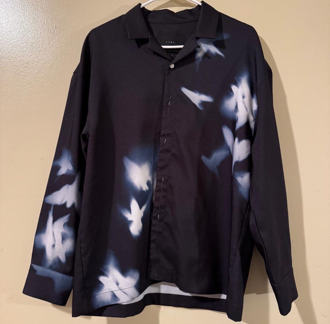 IISE IISE Men's Shirts Flock Button Up in Navy Size US S / EU 44-46 / 1 - 1 Thumbnail
