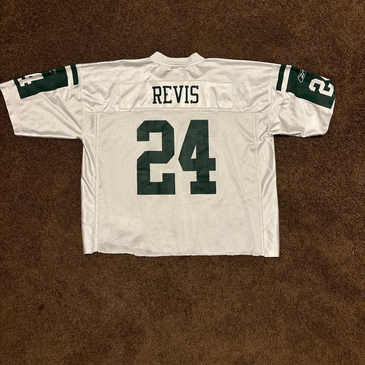 Reebok Vintage 2000s Darrelle Revis Jersey Size US L / EU 52-54 / 3 - 2 Thumbnail
