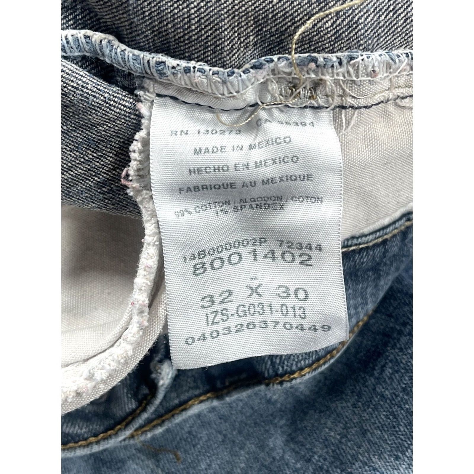 Lee Lee Premium Classic Fit Long Blue Denim Jeans Flat Front Men’s 32Wx30L Cotton Blend Regular Boot Cut 5-Pocket USA Western Mens Jeans Size US 32 / EU 48 - 7 Thumbnail
