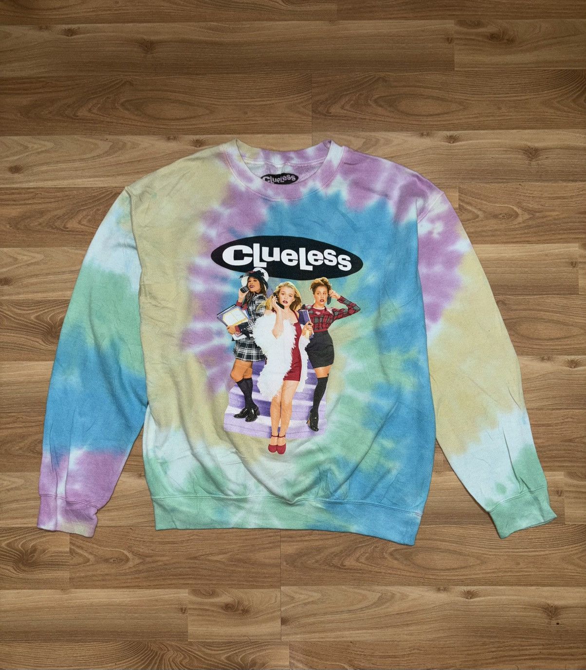 Vintage 90’s x VTG x Clueless x Tie-Dye x crewneck sweatshirt Size M / US 6-8 / IT 42-44 - 2 Thumbnail